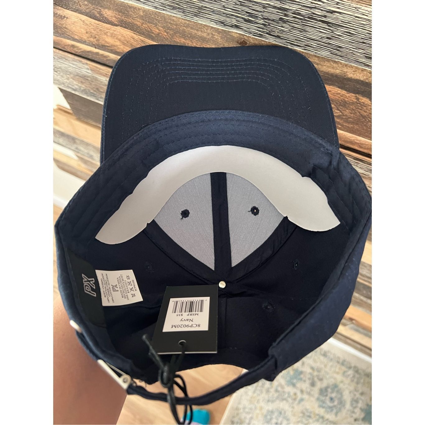 Other PX Clothing NWT Baseball Hat Cap Adjustable Cotton Navy Blue Size ONE SIZE - 5 Thumbnail