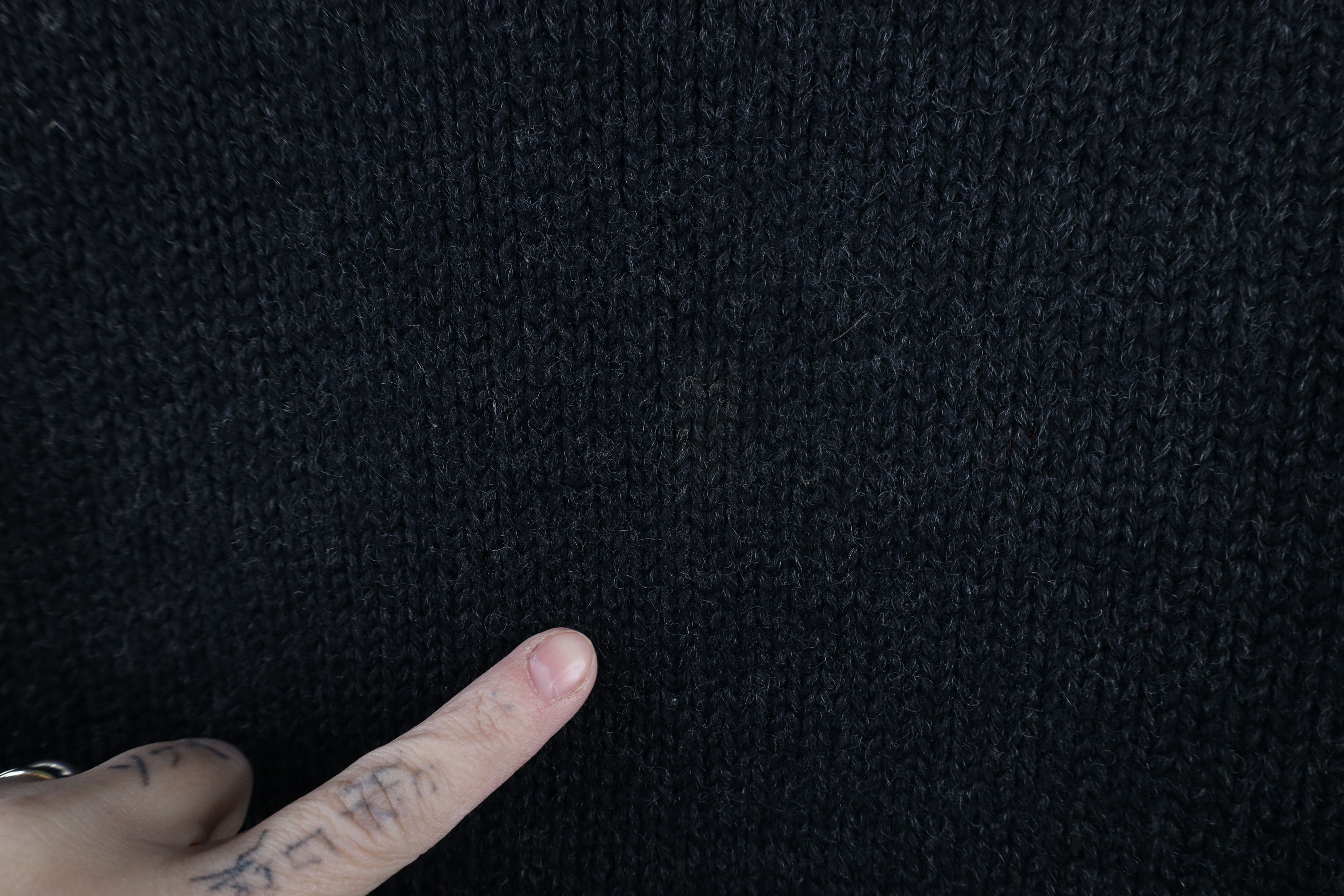J.Crew × Vintage Vintage 90s J Crew Marled Wool Knit Turtleneck Sweater Size L / US 10 / IT 46 - 4 Thumbnail