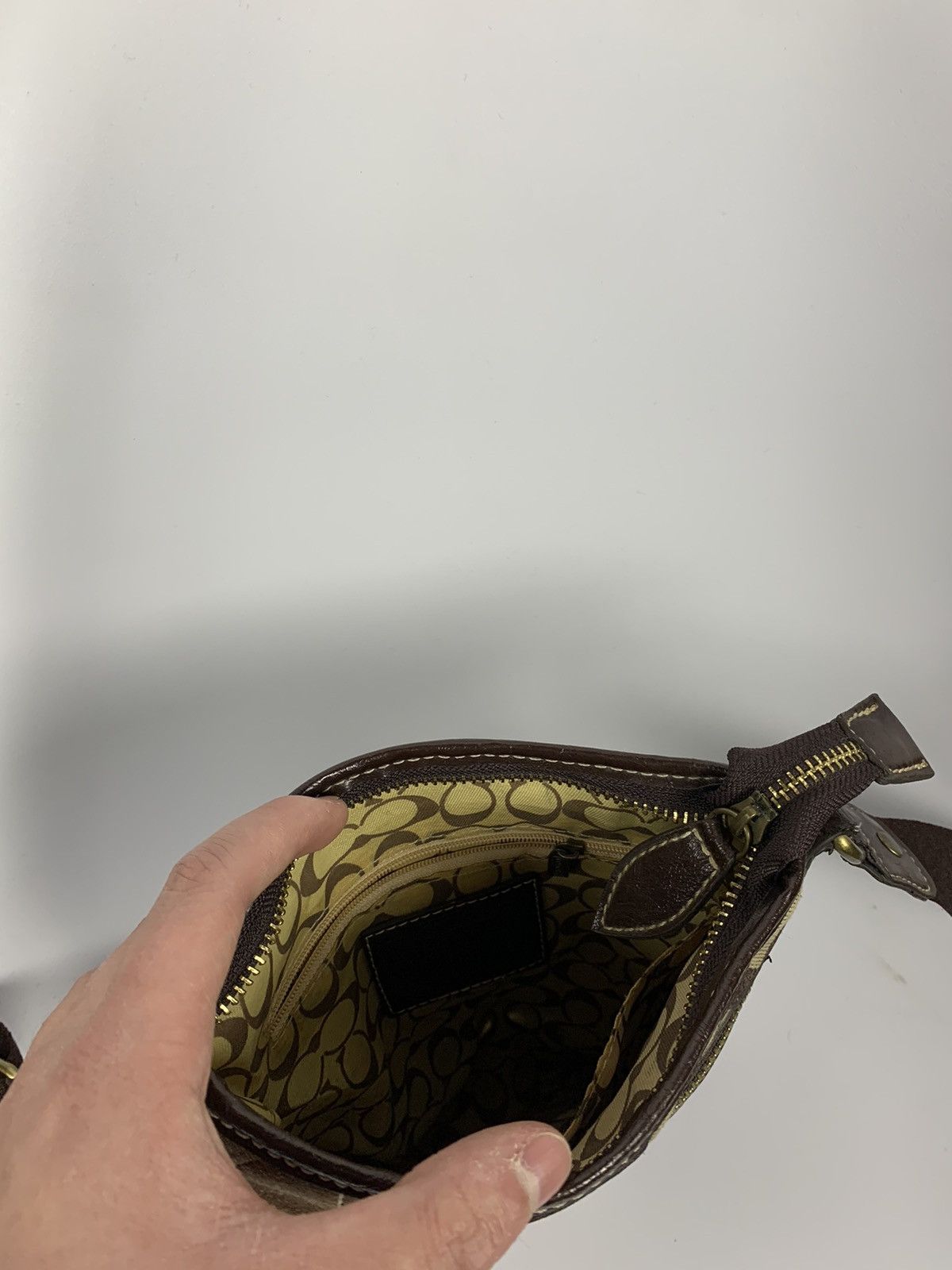 Coach Vintage Coach Leather Patchwork Shoulder Bag Y2K Size ONE SIZE - 5 Thumbnail