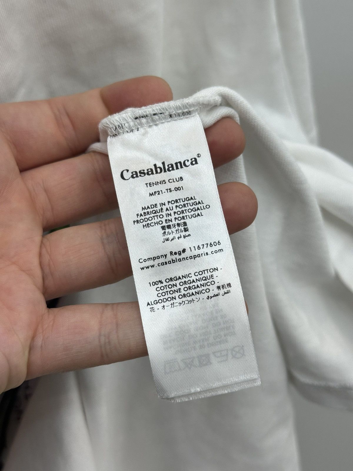 Casablanca Casablanca Tennis Monaco T Shirt Size US L / EU 52-54 / 3 - 4 Thumbnail