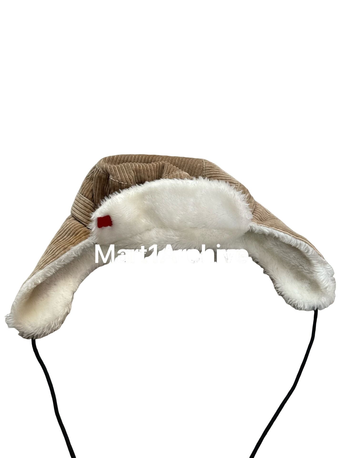 Walter Van Beirendonck W&LT Walter Van Beirendonck Corduroy Earflap Hat One Size Size ONE SIZE - 1 Thumbnail