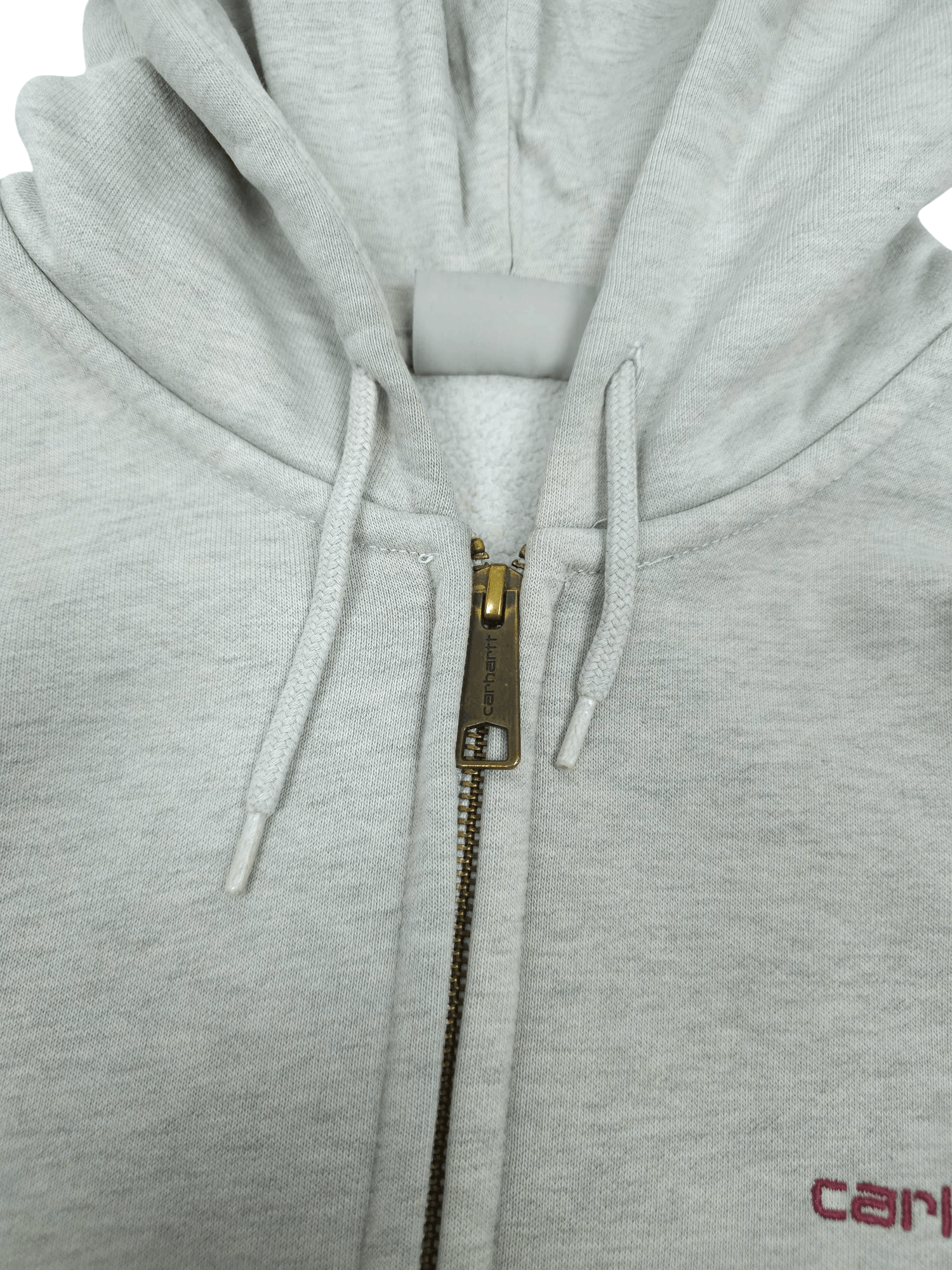 Carhartt 💎 Vintage Y2K Carhartt Gray Sweatshirt Hoodie Logo Basic Size US S / EU 44-46 / 1 - 6 Thumbnail