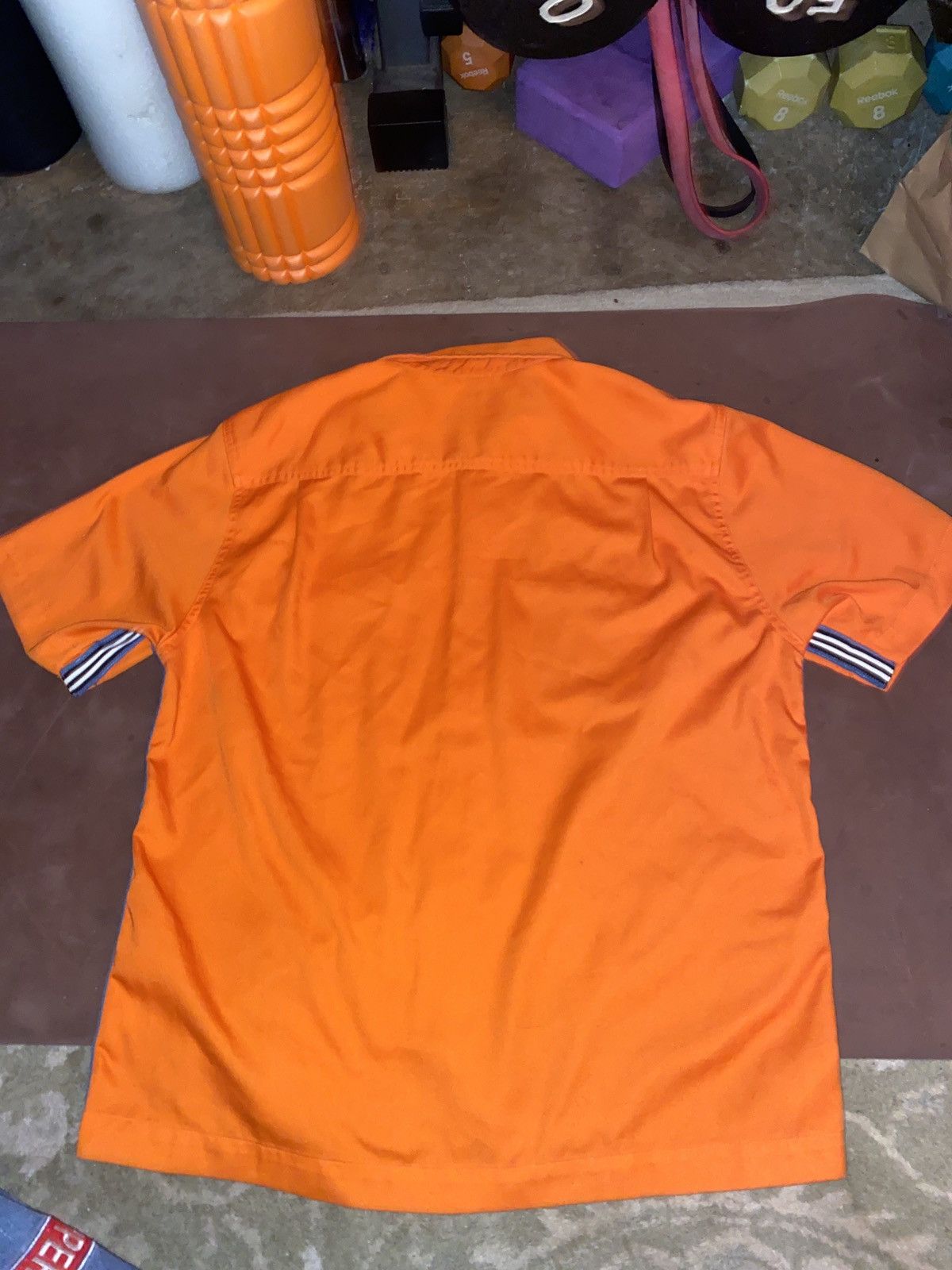 Stussy Orange Stussy Button Up Size US L / EU 52-54 / 3 - 4 Thumbnail