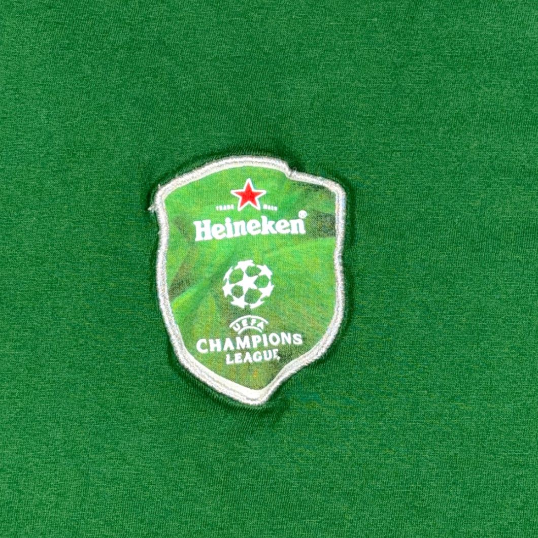 Champion VINTAGE Heineken Soccer Shirt Adult LARGE Green White UEFA Champions League Jersey 20 Size US L / EU 52-54 / 3 - 3 Thumbnail
