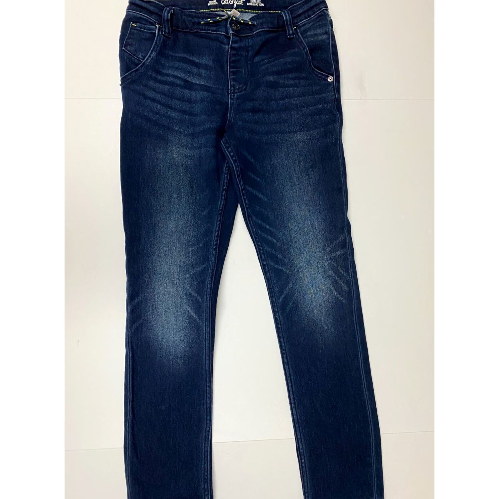 Vintage Cat & Jack Jeans Skinny 14 Juniors Women Denim Blue 28x28 Stretch Zipper 28in Inseam 28in Vintage No Total Flex Size 28" / US 6 / IT 42 - 6 Thumbnail
