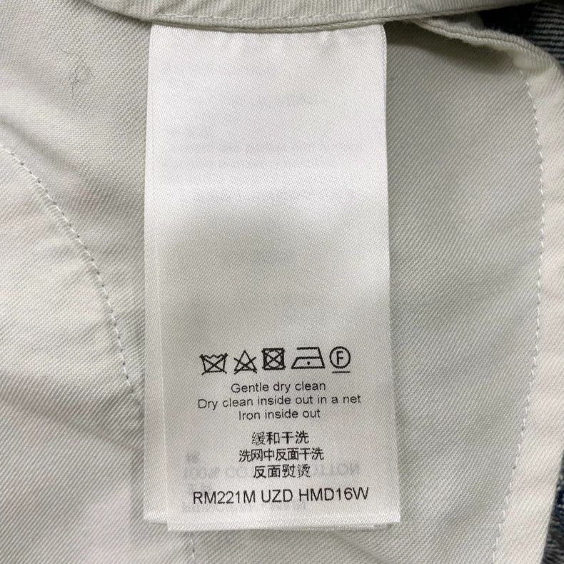 Louis Vuitton Louis Vuitton Nigo Co-branded Blue Full Print Jeans Size US 30 / EU 46 - 6 Thumbnail