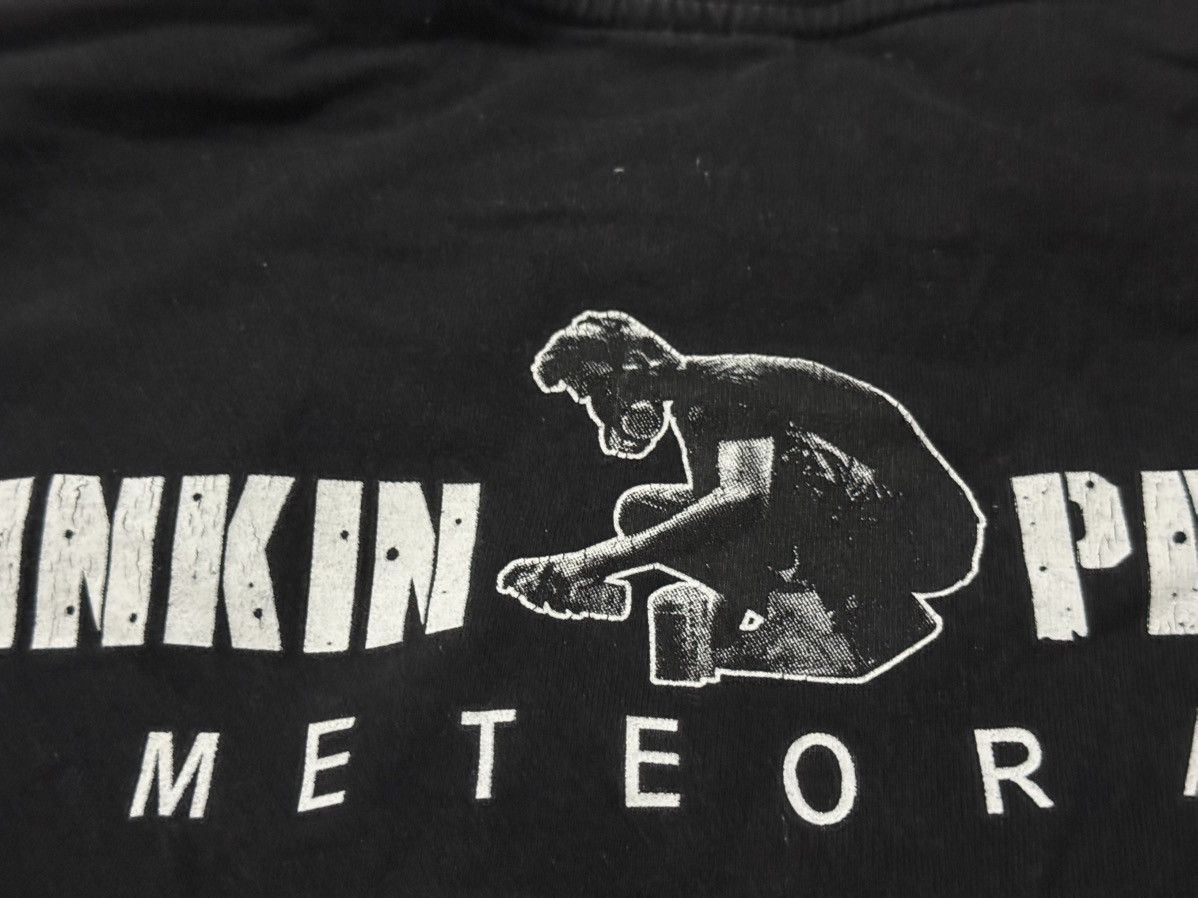 Band Tees Vintage Early 00s Linkin Park Meteora Bootleg T-Shirt Y2K Size US S / EU 44-46 / 1 - 11 Thumbnail