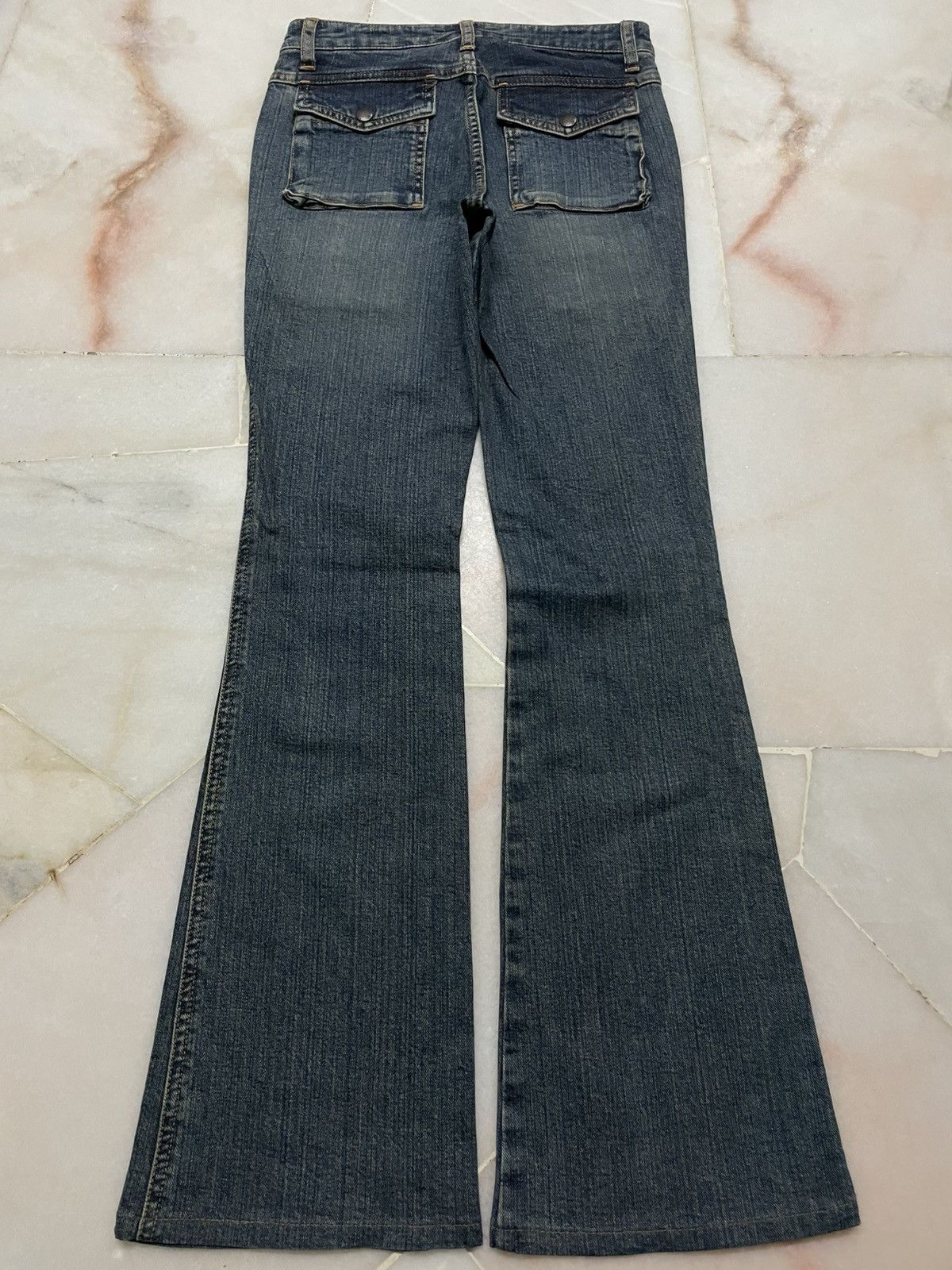 Vintage 💥Bootcut💥90s Dear Heart Japan Bushpants Mudwash Rare Pocket Size 25" / US 0 / IT 36 - 1 Thumbnail