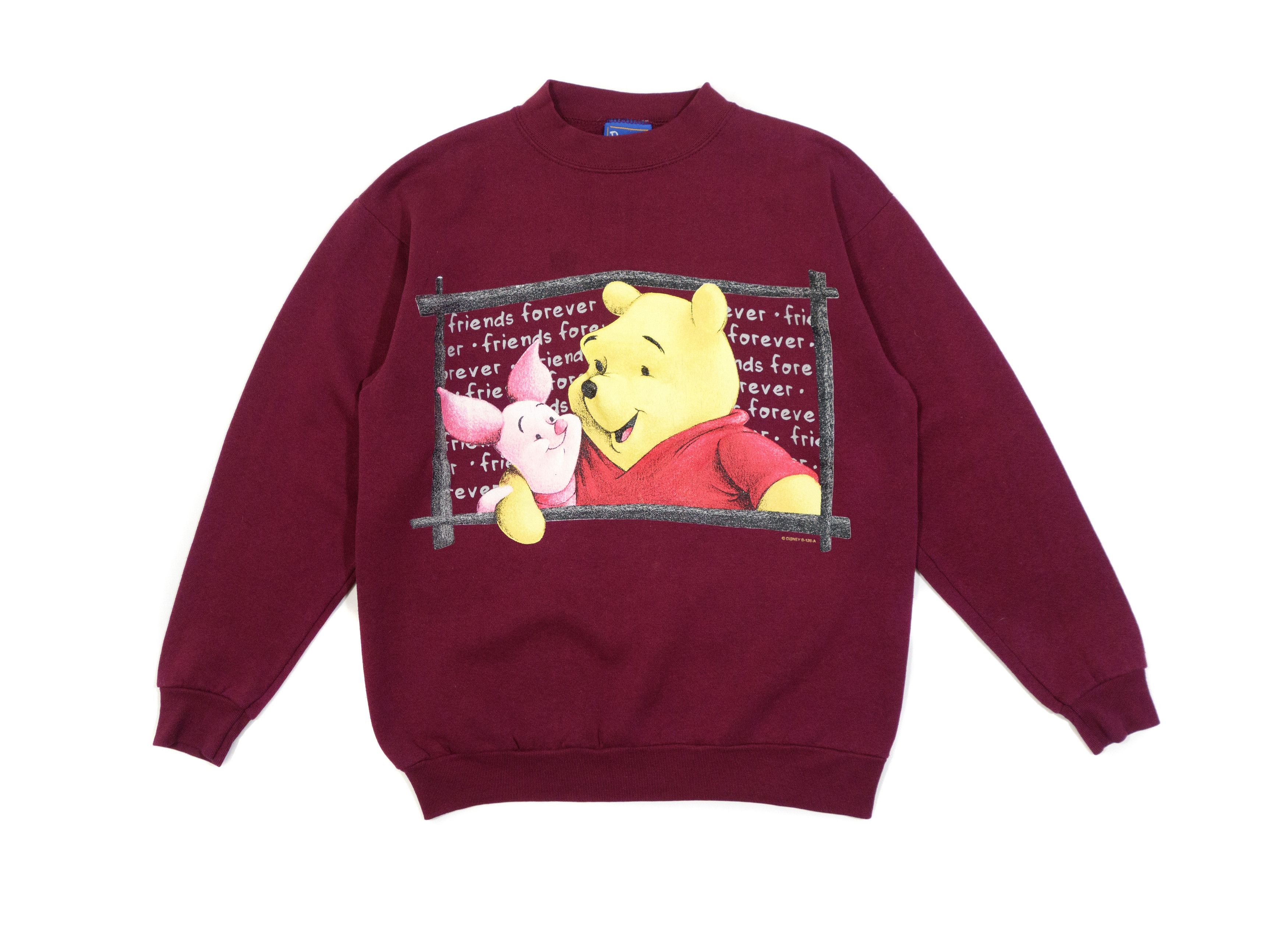 Disney 90s Winnie The Pooh Piglet Friends Forever Made in USA Size US M / EU 48-50 / 2 - 1 Thumbnail
