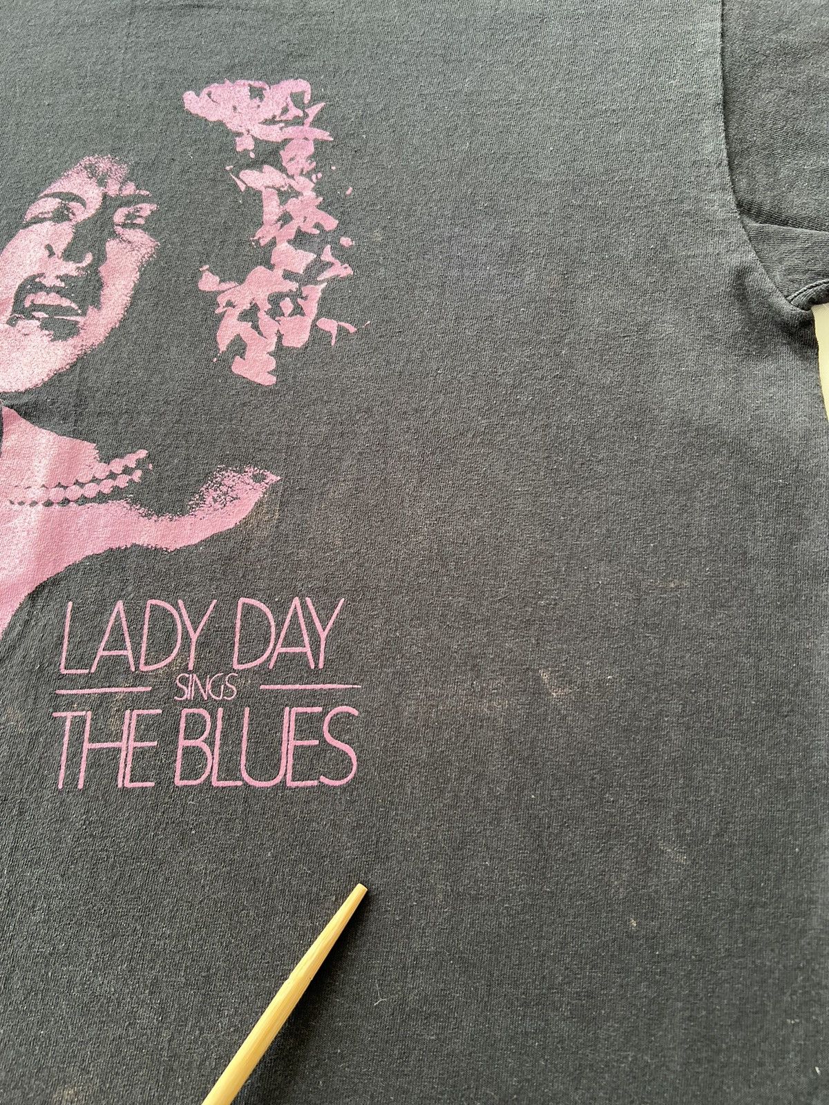 Band Tees Vintage 2010s Billie Holiday Lady Day Sings The Blues Jazz Size US M / EU 48-50 / 2 - 7 Thumbnail