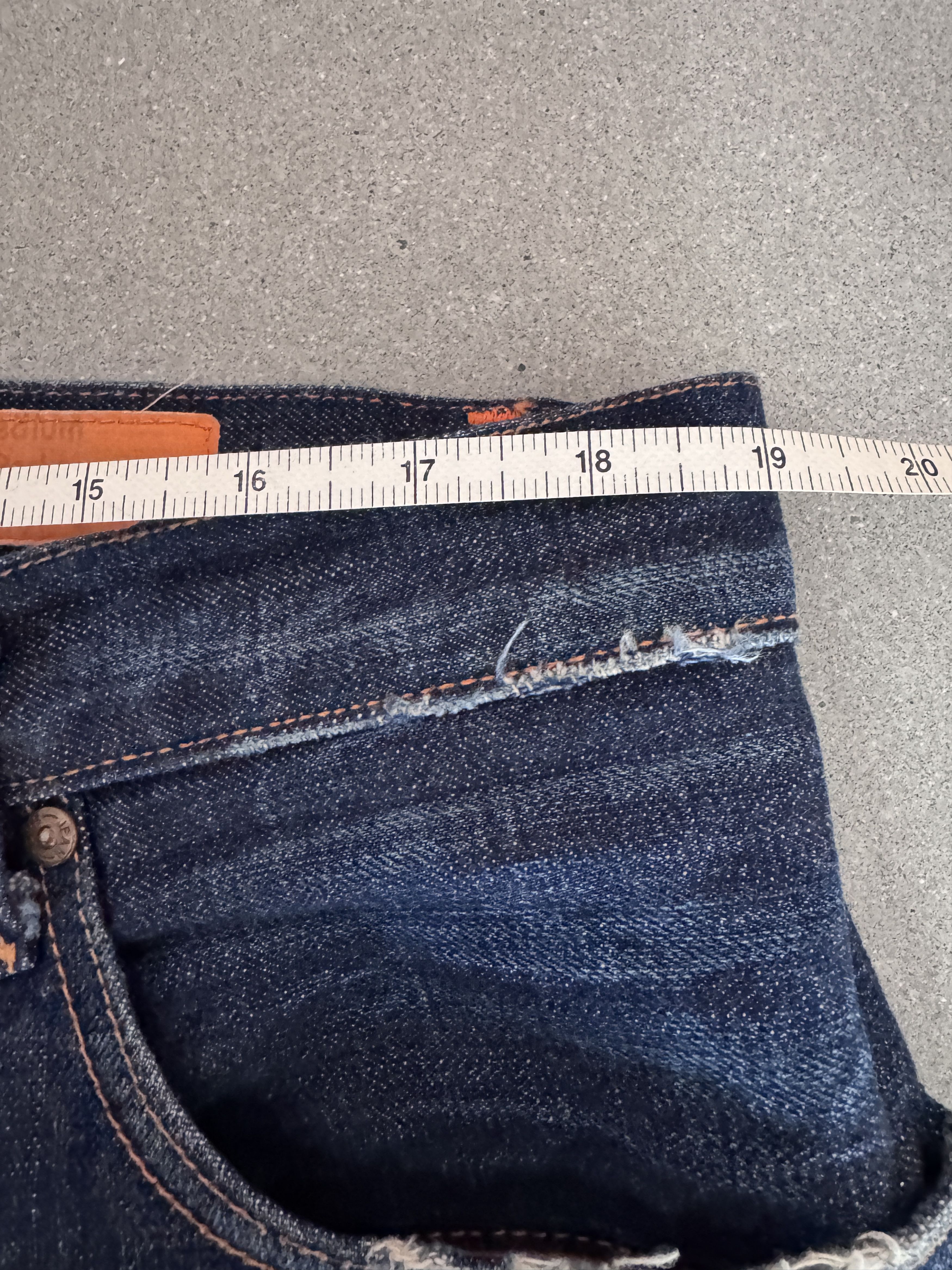 Jean Shop Mens dark wash 'Rocker' jeans Size US 37 - 9 Thumbnail