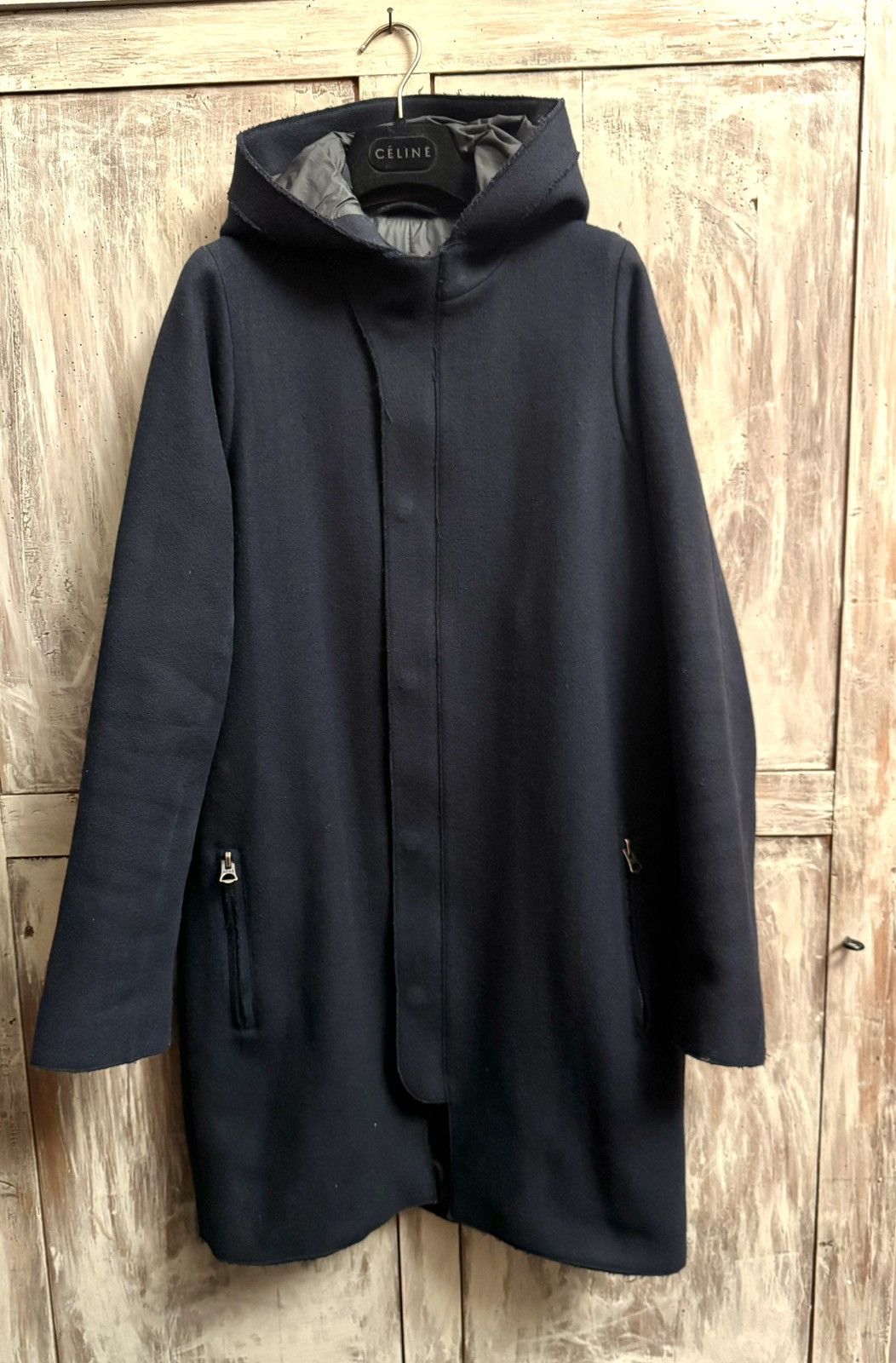 Acne Studios acne studios heavy navy wool coat 48 Size US M / EU 48-50 / 2 - 8 Thumbnail