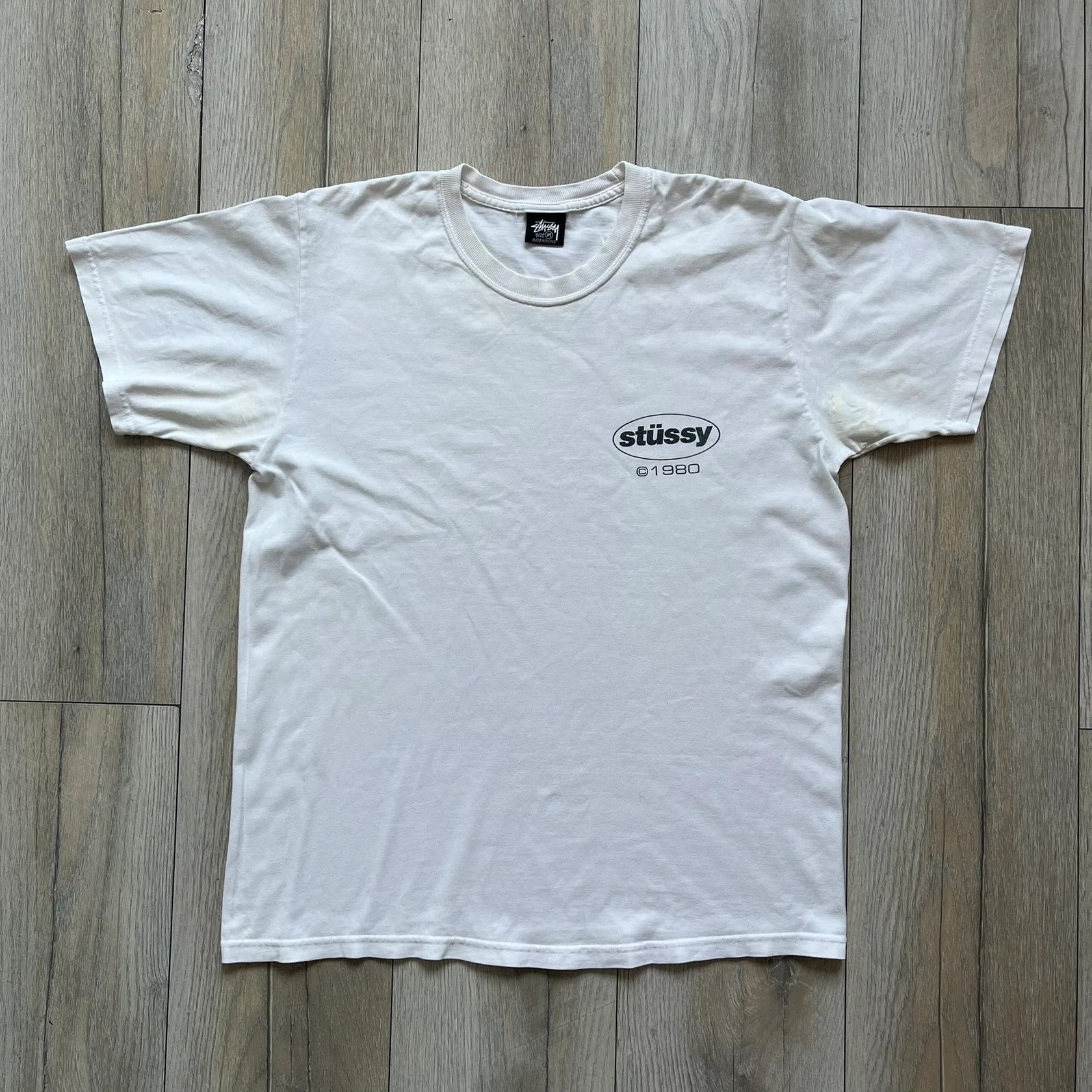 Stussy Stussy Soul 1980 White Tee Size US M / EU 48-50 / 2 - 2 Thumbnail