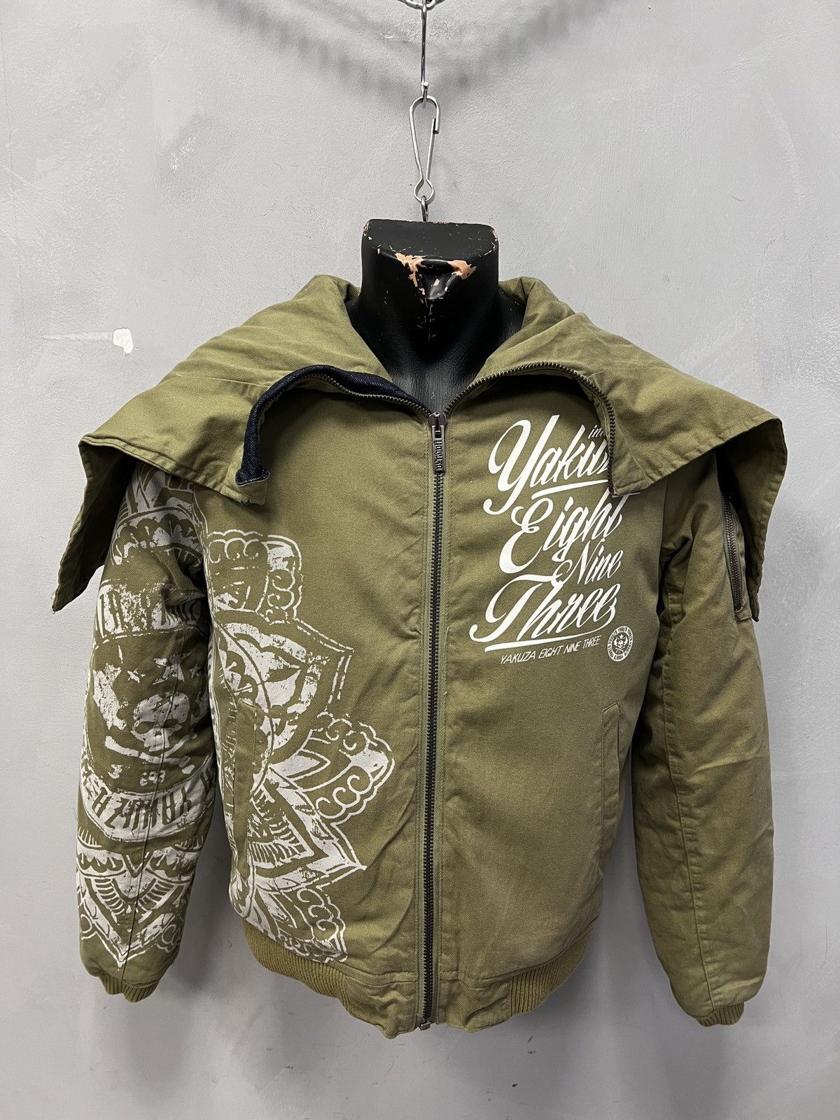 Hysteric Glamour Vintage Yakuza Eight Nine if six was nine Puffer Jacket Size US M / EU 48-50 / 2 - 1 Thumbnail