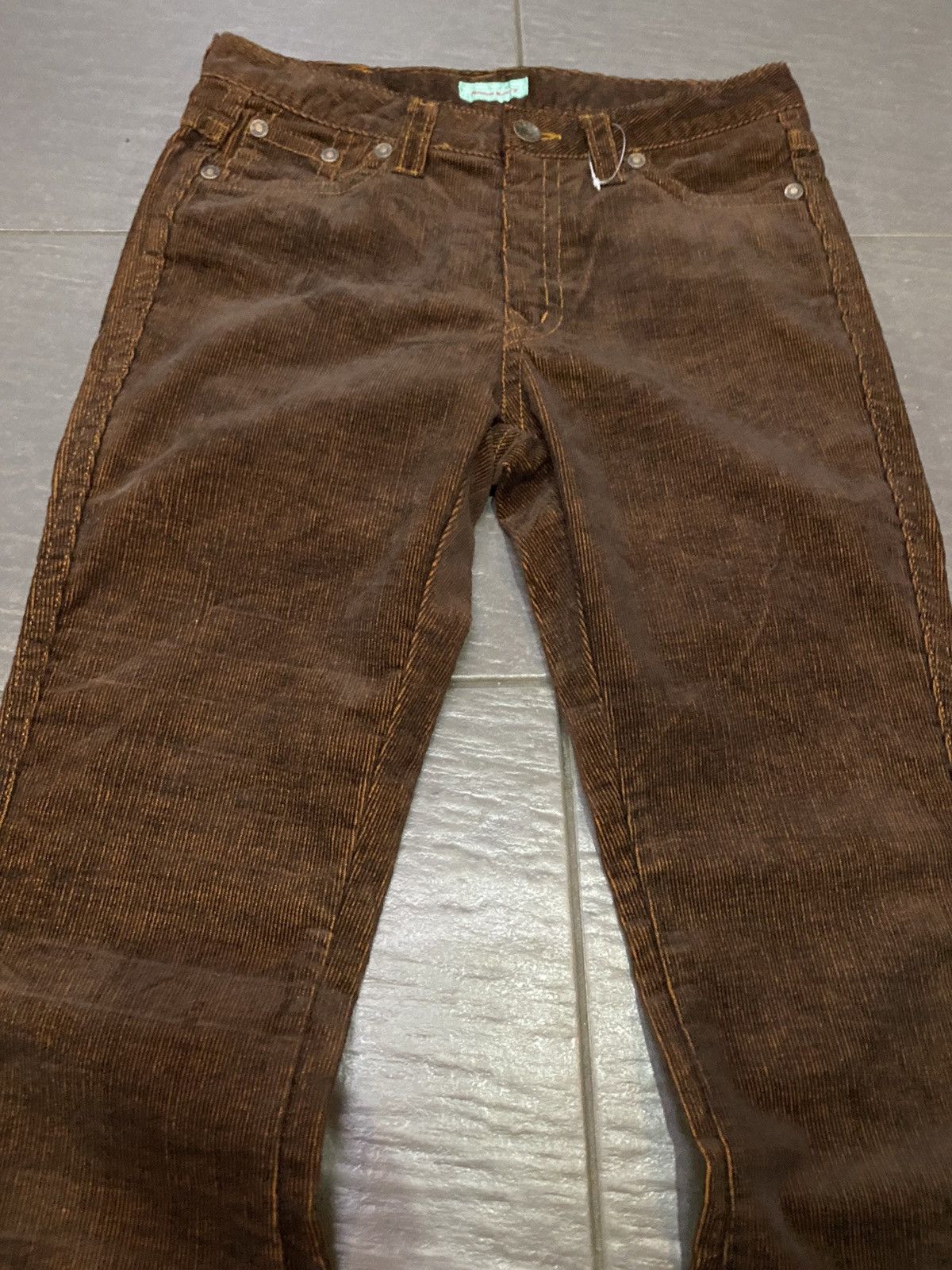 Hysteric Glamour × Japanese Brand × Tornado Mart Flare Anna Kerry corduroy Boot Cut Size 30" / US 8 / IT 44 - 4 Thumbnail