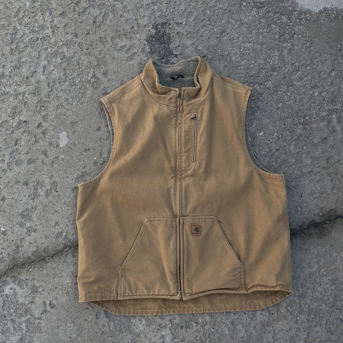 Carhartt × Vintage Vintage Carhartt Vest Work Wear Crazy hype Y2K 90s Style USA Size US XXL / EU 58 / 5 - 1 Thumbnail