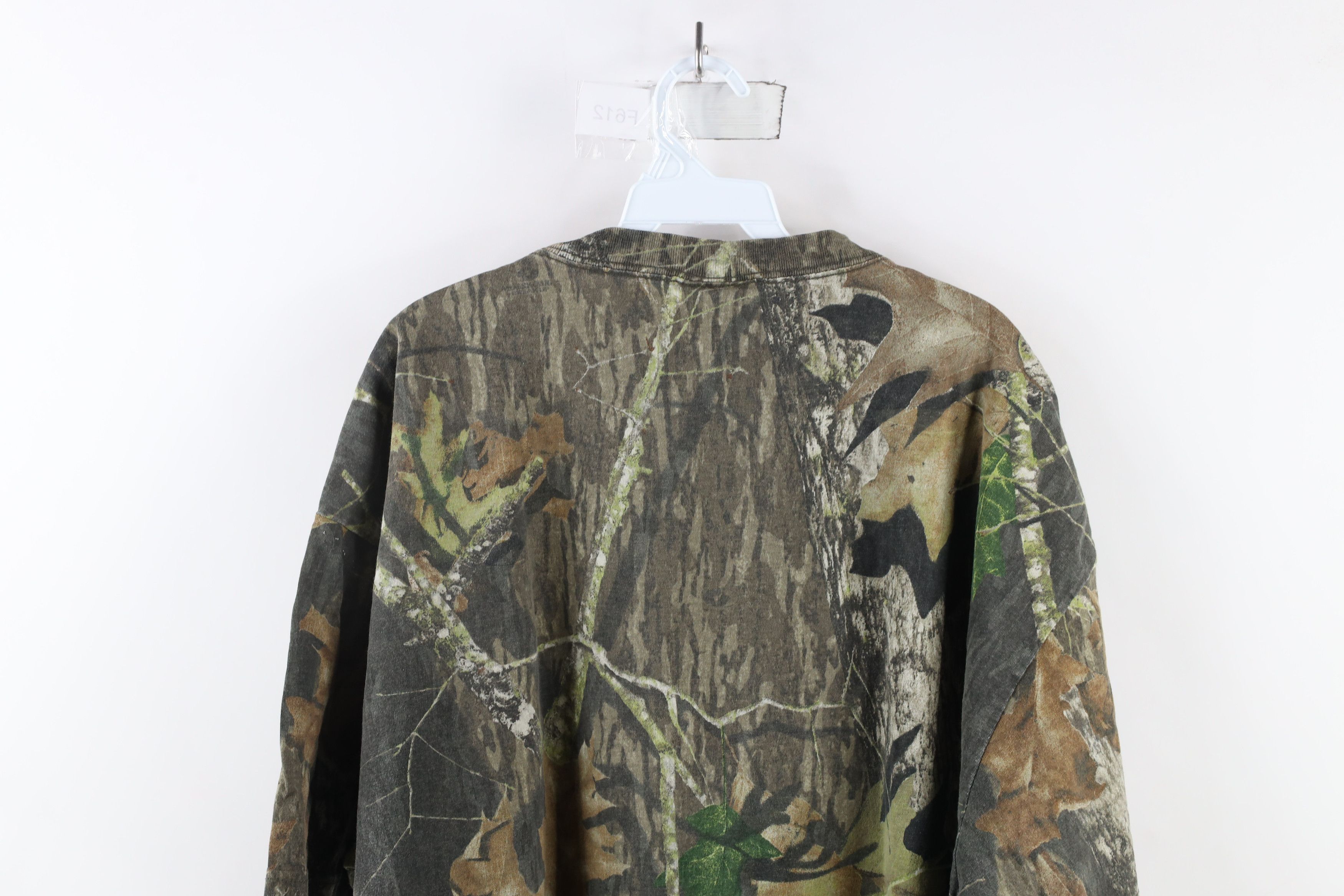 Vintage Vintage 90s Streetwear Camouflage Heavyweight T-Shirt Size US XXL / EU 58 / 5 - 7 Thumbnail
