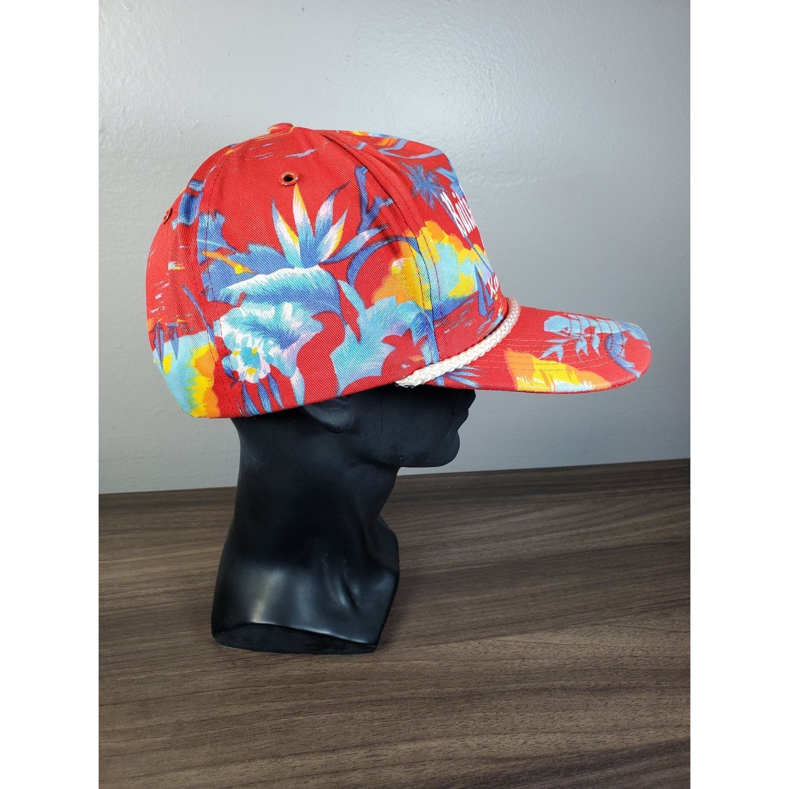 Vintage Baits N Bullets Kentucky Lake Hat Floral Fish Snapback Cap Size ONE SIZE - 6 Thumbnail