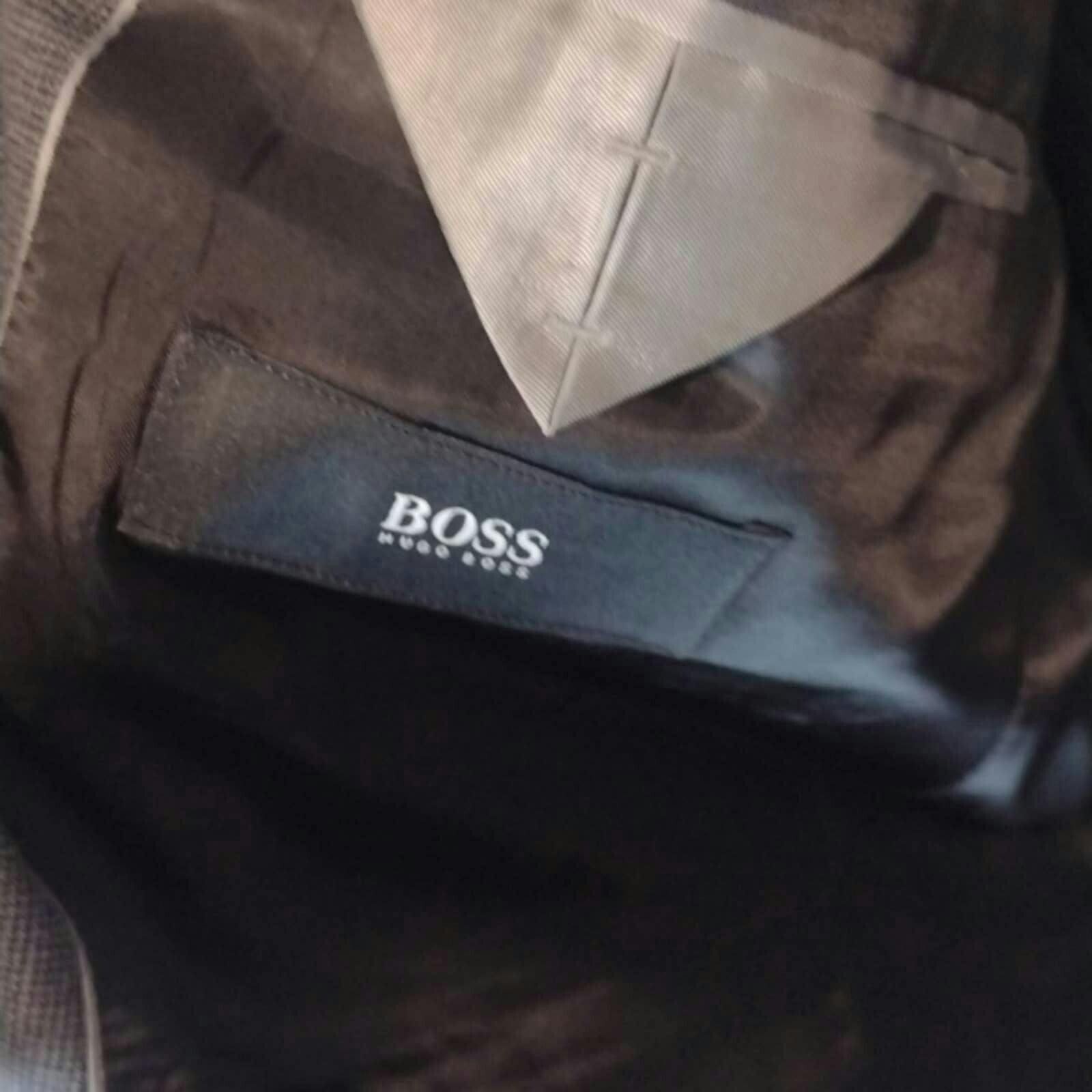 Hugo Boss Boss Hugo boss guabello super 120 slim fit suit size 38S Size 38S - 3 Thumbnail
