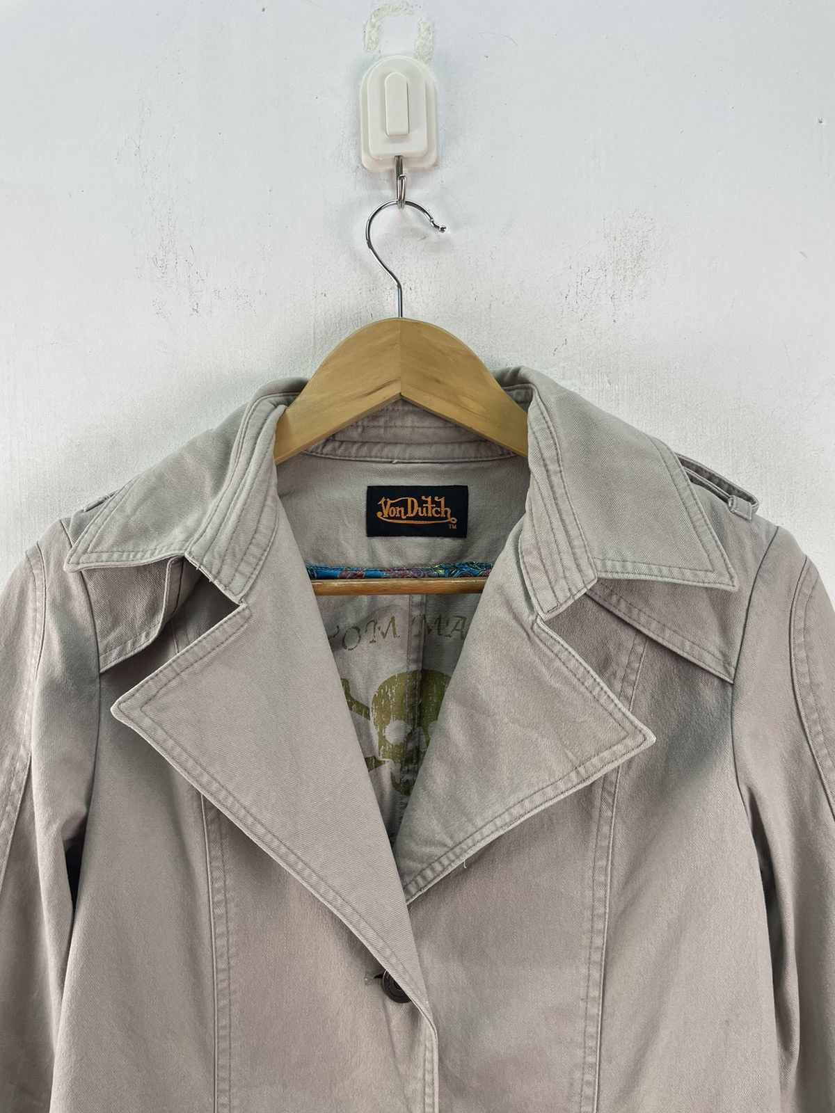 If Six Was Nine × Le Grande Bleu (L.G.B.) × Von Dutch Vintage Y2K Von Dutch Double Breasted Jacket Size US S / EU 44-46 / 1 - 2 Thumbnail