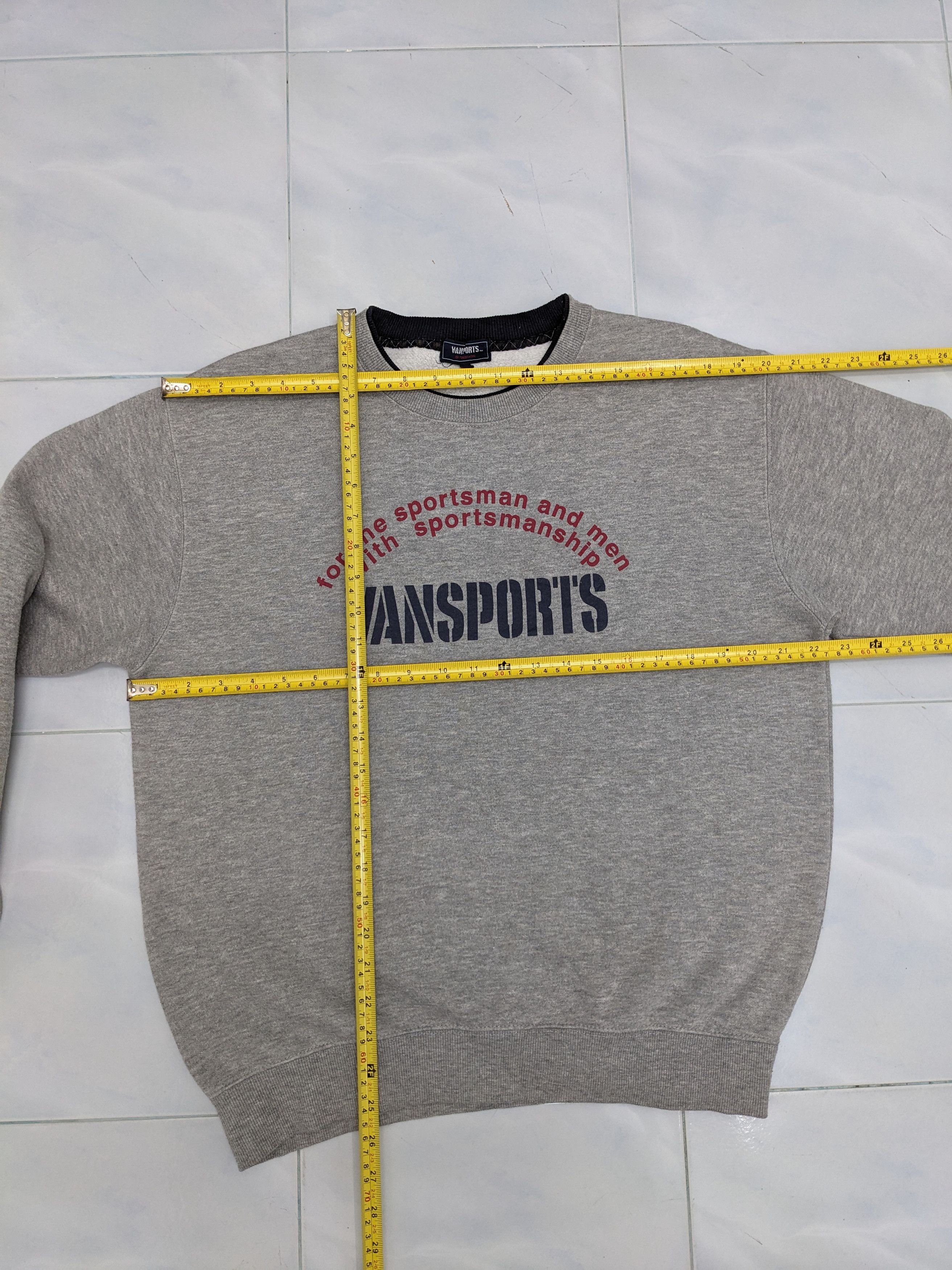 Van Vintage Japanese Brand Van Sports Sweatshirt Size US L / EU 52-54 / 3 - 8 Thumbnail