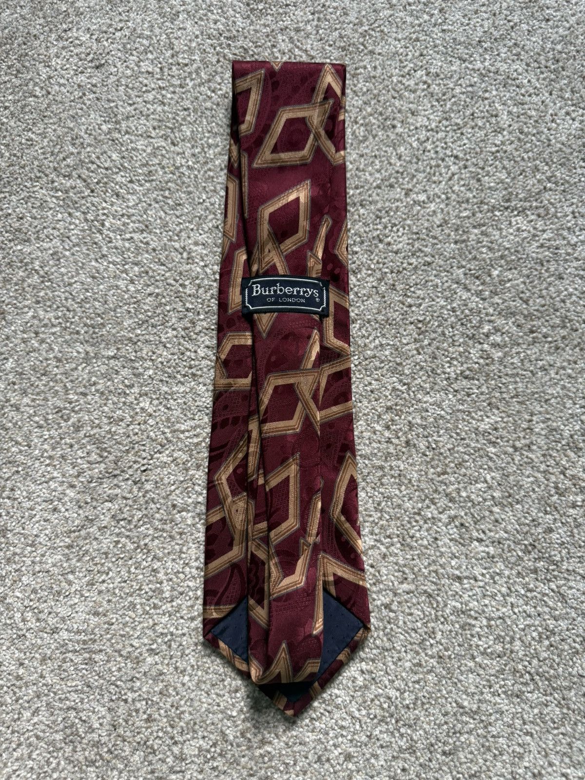 Burberry Burberrys of London Hand Sewn Necktie Size ONE SIZE - 3 Thumbnail