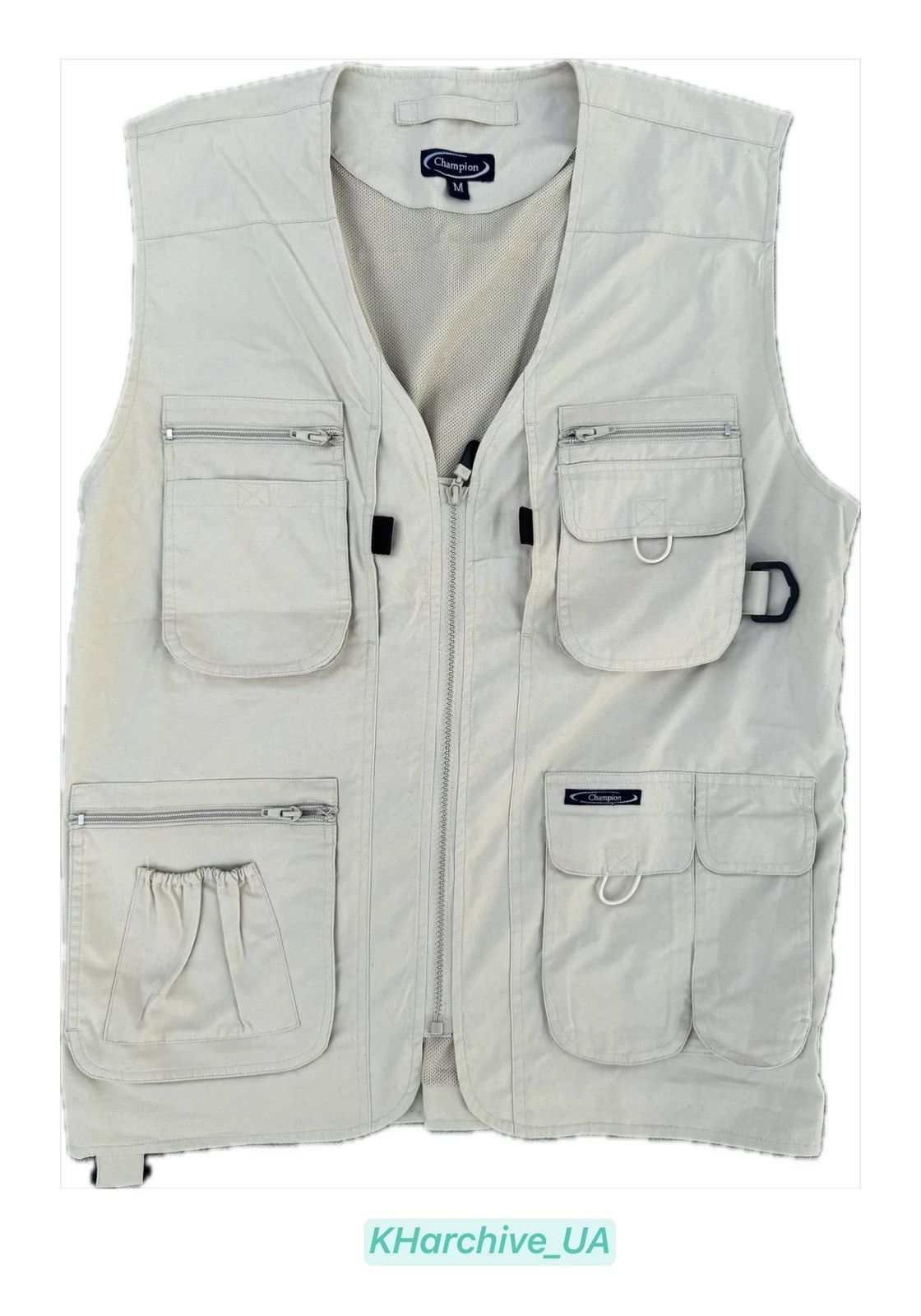Champion Champion Utility Vest M 🏆 Rare Vintage Multi-Pocket Size US M / EU 48-50 / 2 - 1 Thumbnail