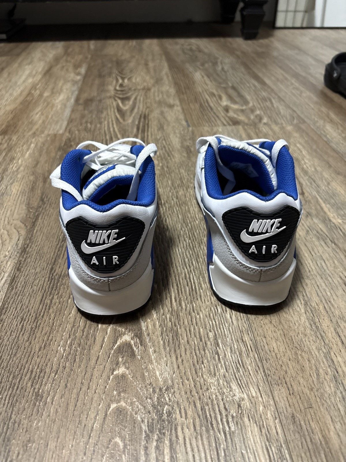 Nike Air Max 90 White Game Royal Size US 8.5 / EU 41-42 - 4 Thumbnail