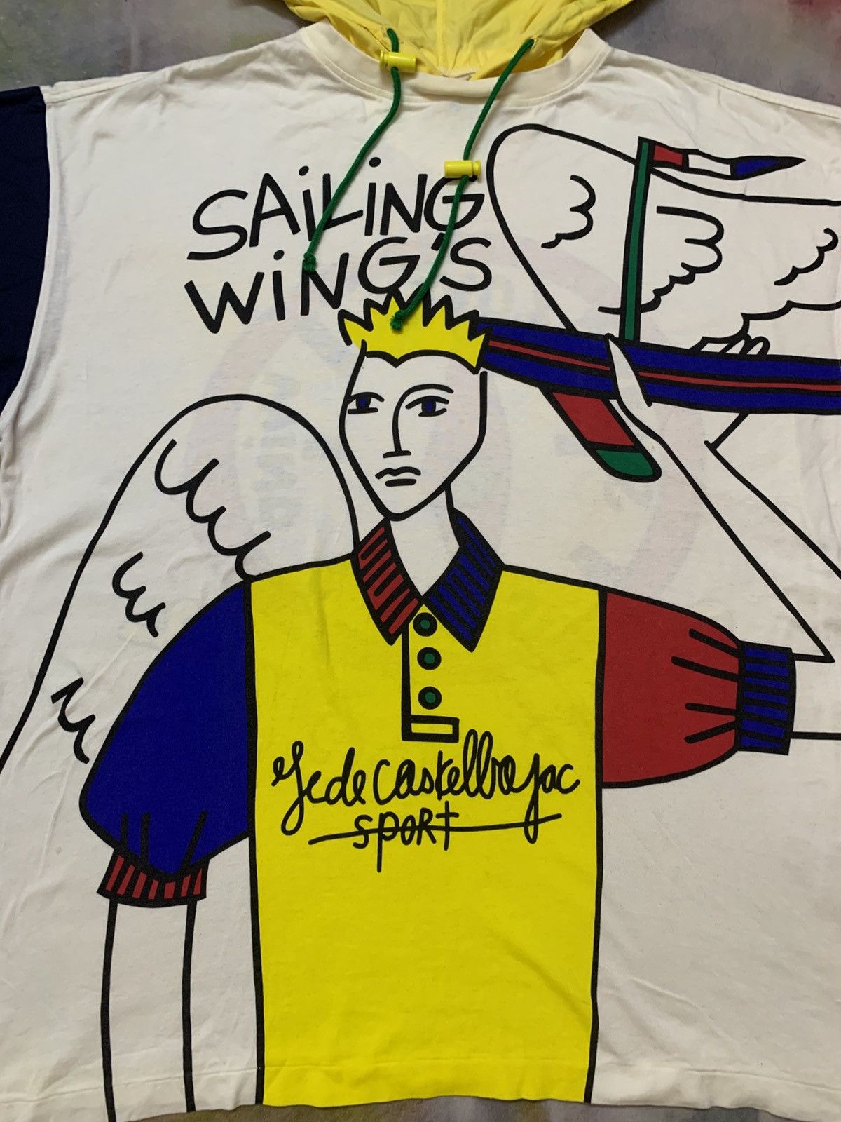 Jean Charles De Castelbajac Vintage Castelbajac Pop Art Shirt Size US XL / EU 56 / 4 - 3 Thumbnail