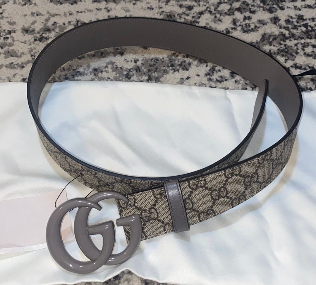 Gucci Gucci GG Marmont Wide Belt Size 80/32 Size 32 - 6 Preview