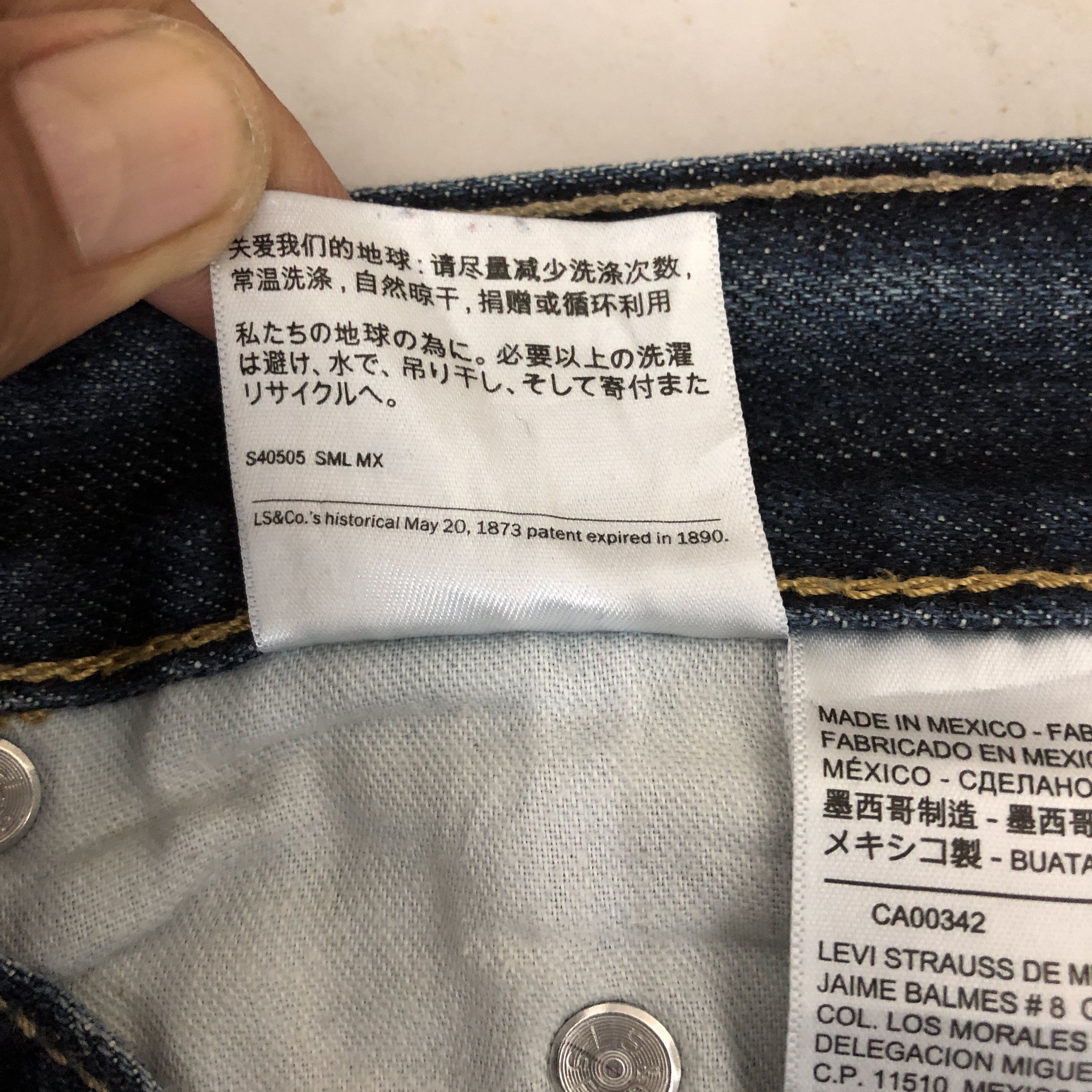 Levi's Vintage Baggy Levis 559 Jeans Levi's Blue Wash Denim Pant Size US 38 / EU 54 - 15 Thumbnail