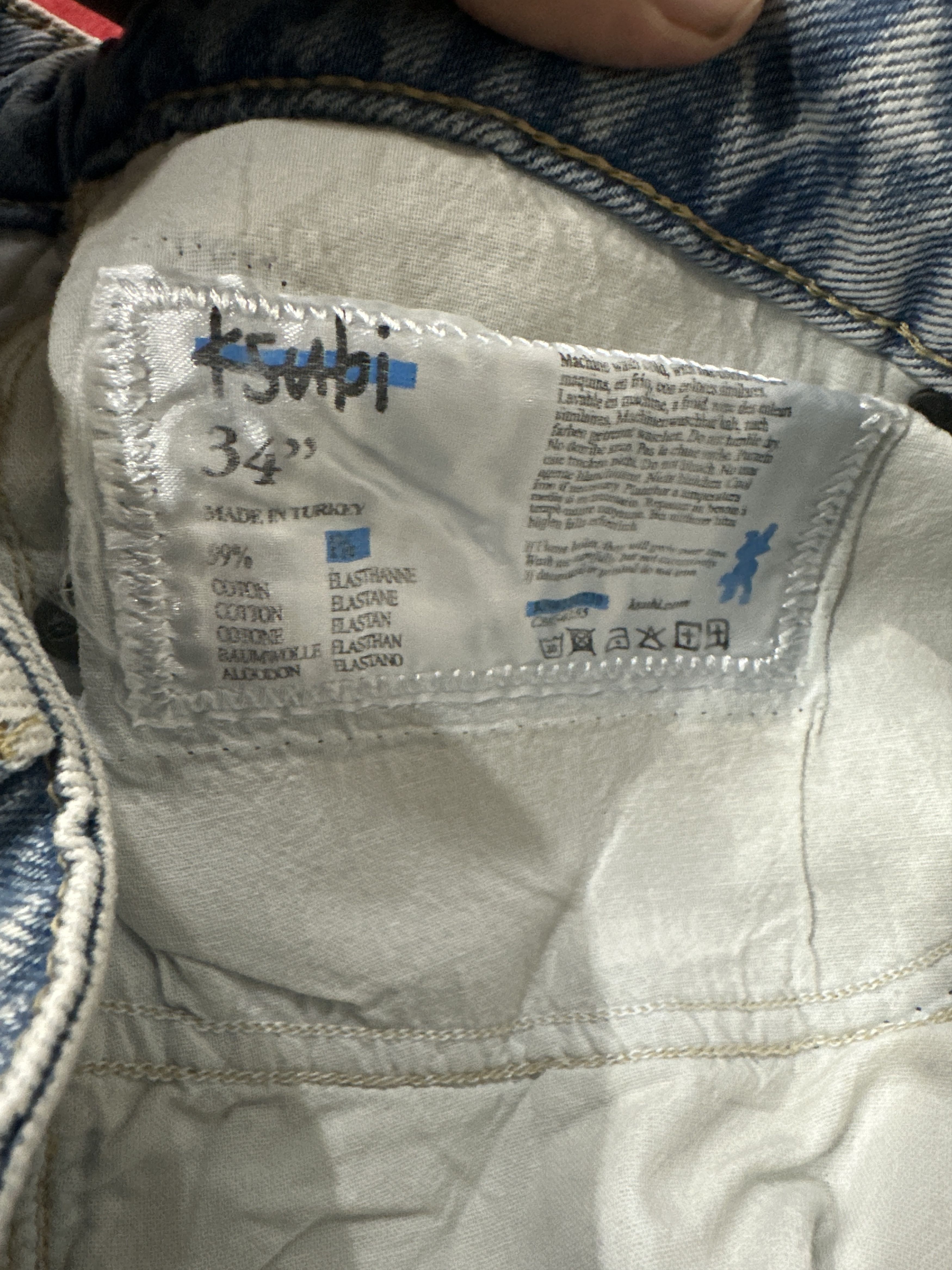 Ksubi Ksubi Van Vinkle Nu Heritage Jeans Size 34 Blue Size US 34 / EU 50 - 8 Thumbnail