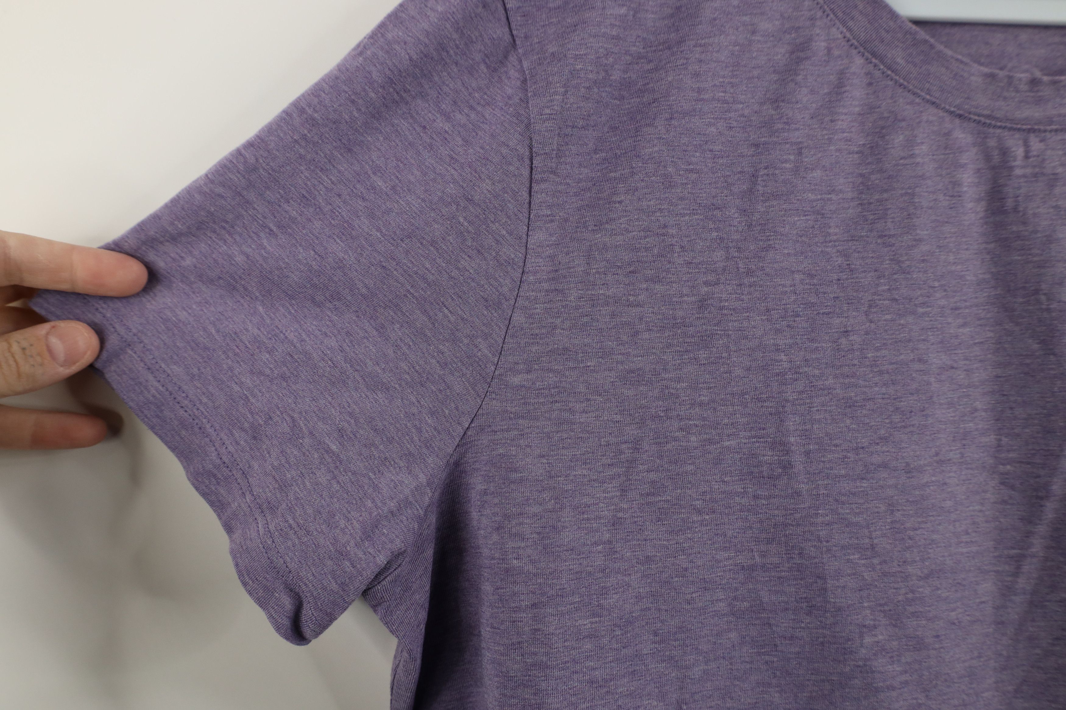 Lululemon × Vintage Lululemon Yoga Blank Short Sleeve T-Shirt Heather Purple Size M / US 6-8 / IT 42-44 - 6 Thumbnail
