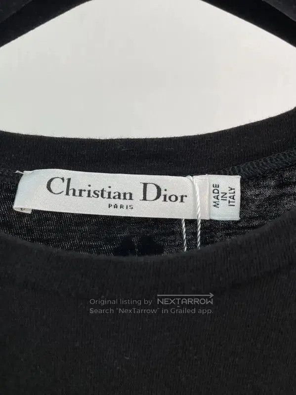 Dior Dior Lucky Black Cotton Short Sleeve T. Size XS / US 0-2 / IT 36-38 - 5 Thumbnail