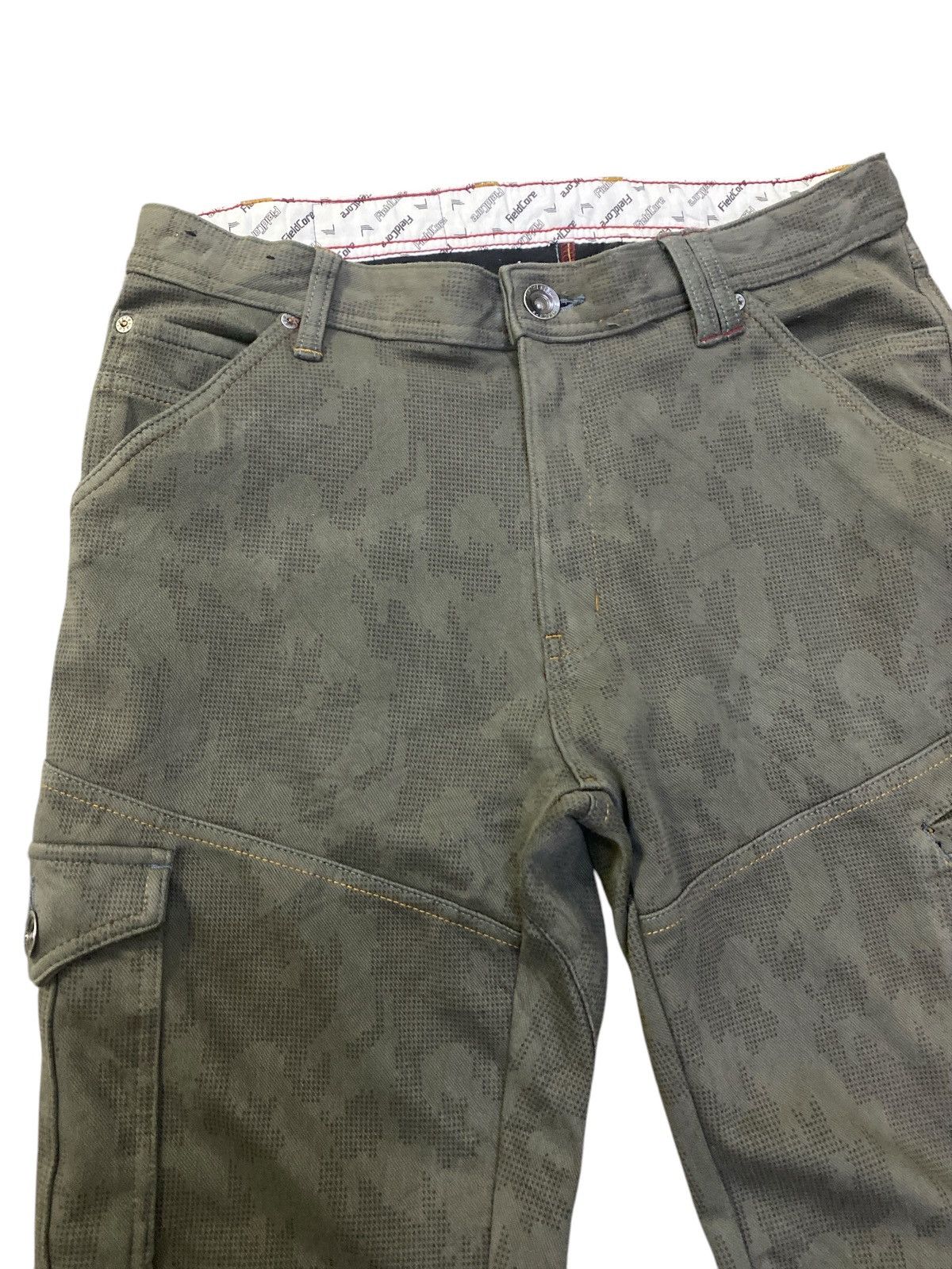 Japanese Brand Rare Field Core Curved Cargo Pants Size US 33 - 2 Thumbnail