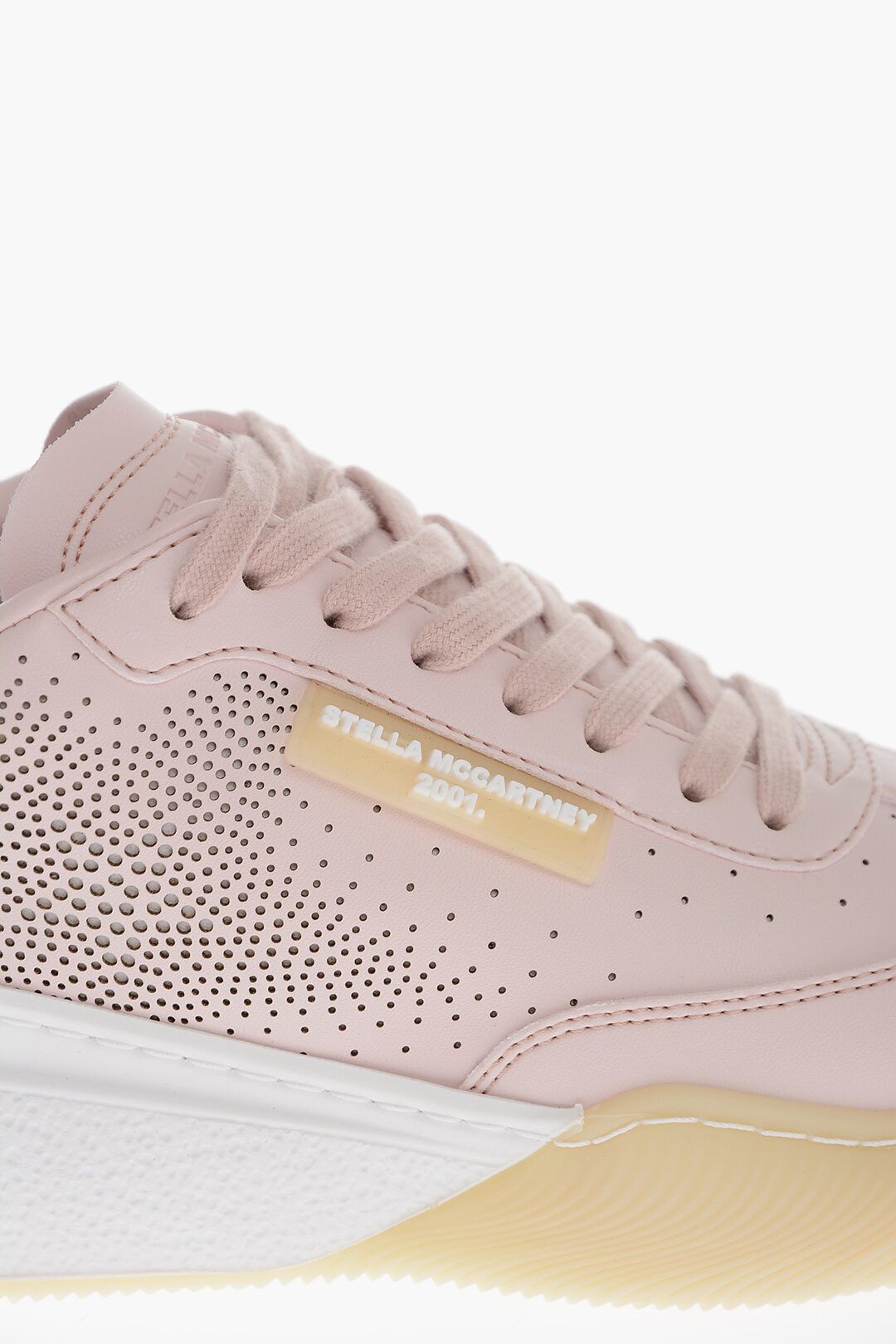 Stella McCartney og1mm0824 Eco-Leather Low-Top Sneaker in Multicolor Size US 5 / IT 35 - 5 Thumbnail