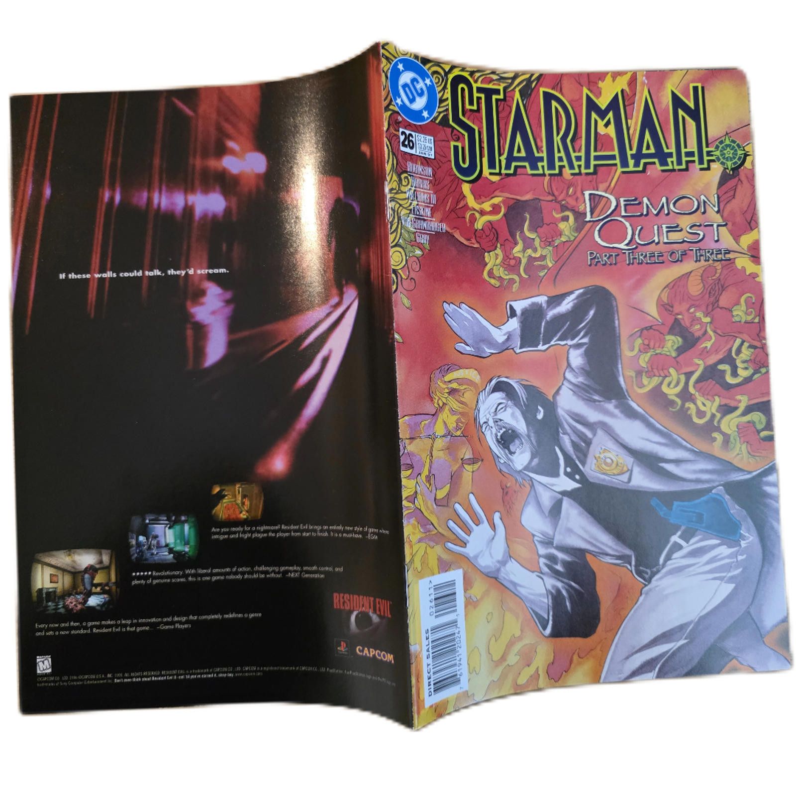 DC Comics Starman Vol 2 #26 NM 1996 DC To Hell And Back Comic (C) Size ONE SIZE - 3 Thumbnail