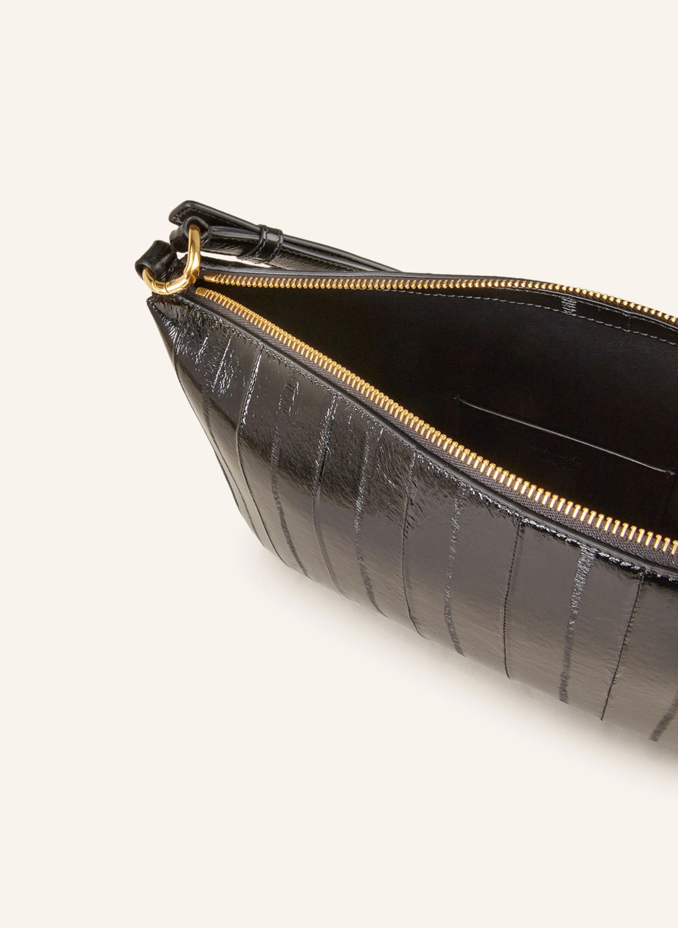 Jil Sander o1loc1c1124 Size: OS/Fold Design Shoulder Bag in Black Size ONE SIZE - 4 Thumbnail