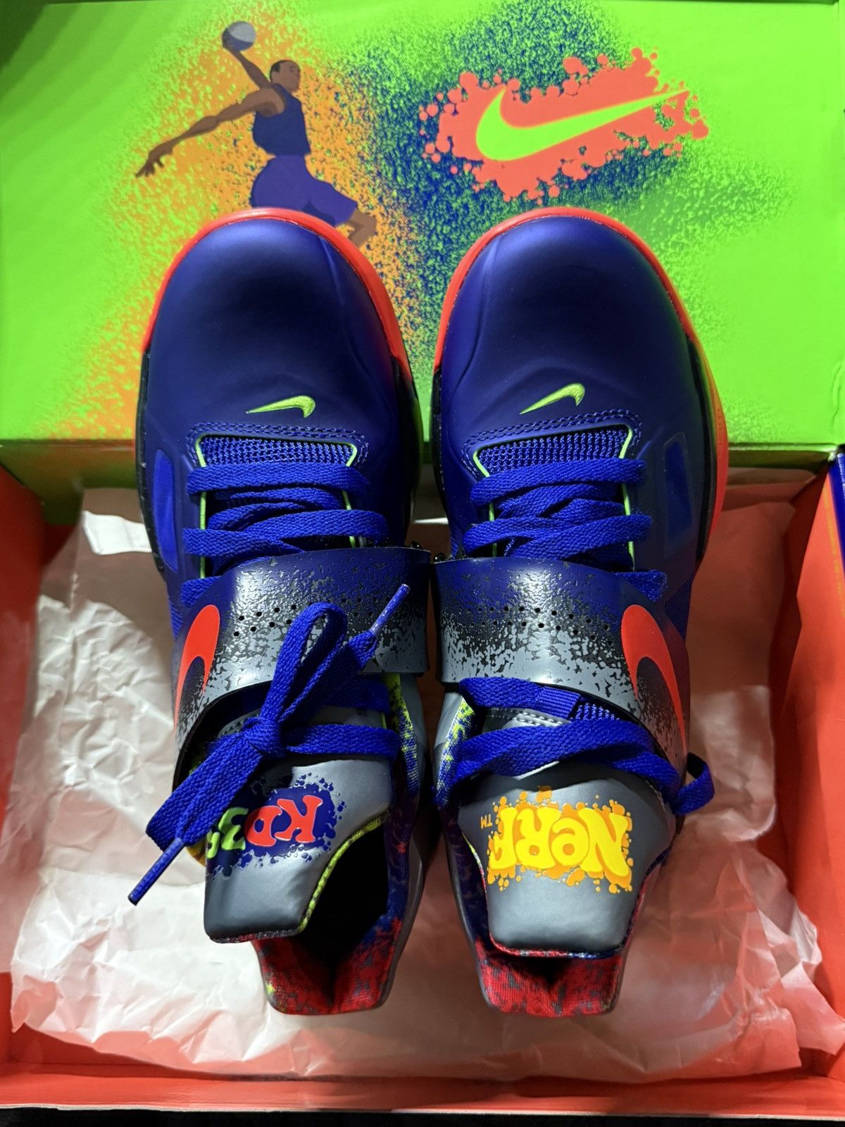 Nike Nike KD 4 Nerfs VNDS Size US 7.5 / EU 40-41 - 3 Thumbnail