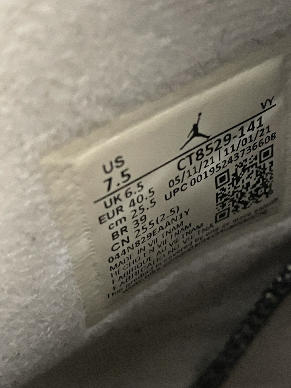 Jordan Brand Jordan 6 Midnight Navy 2022 Size US 7.5 / EU 40-41 - 9 Thumbnail