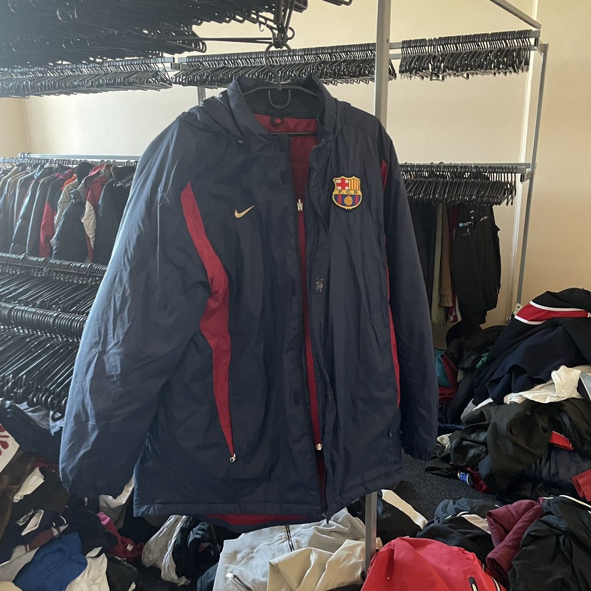 Nike Vintage Nike Barcelona Track Jacket Blokecore jersey coat Size US XL / EU 56 / 4 - 1 Thumbnail