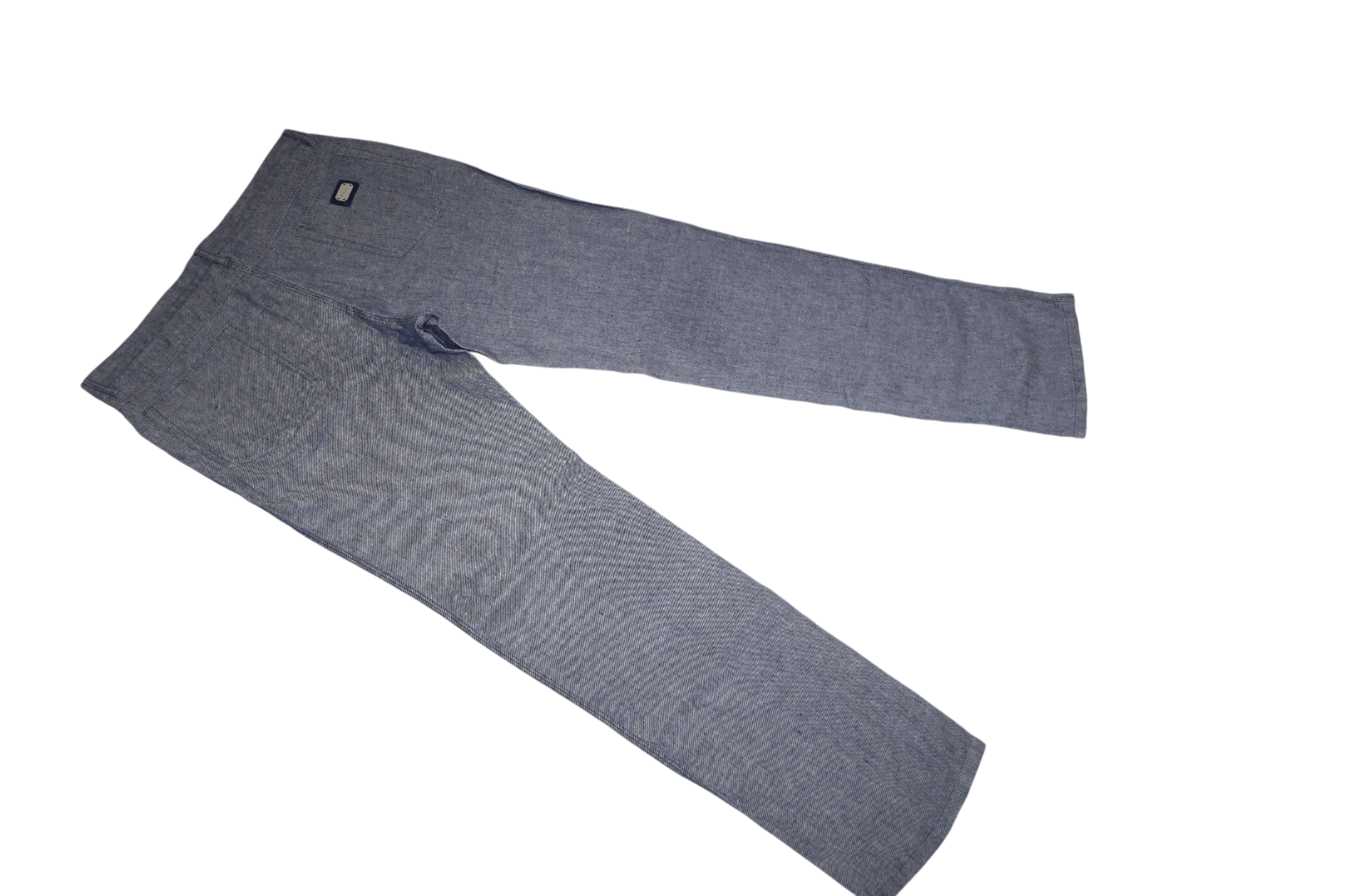 Kiton Castangia Lino Cotton Twill Denim 5-Pocket Straight Pants Size US 38 / EU 54 - 8 Thumbnail