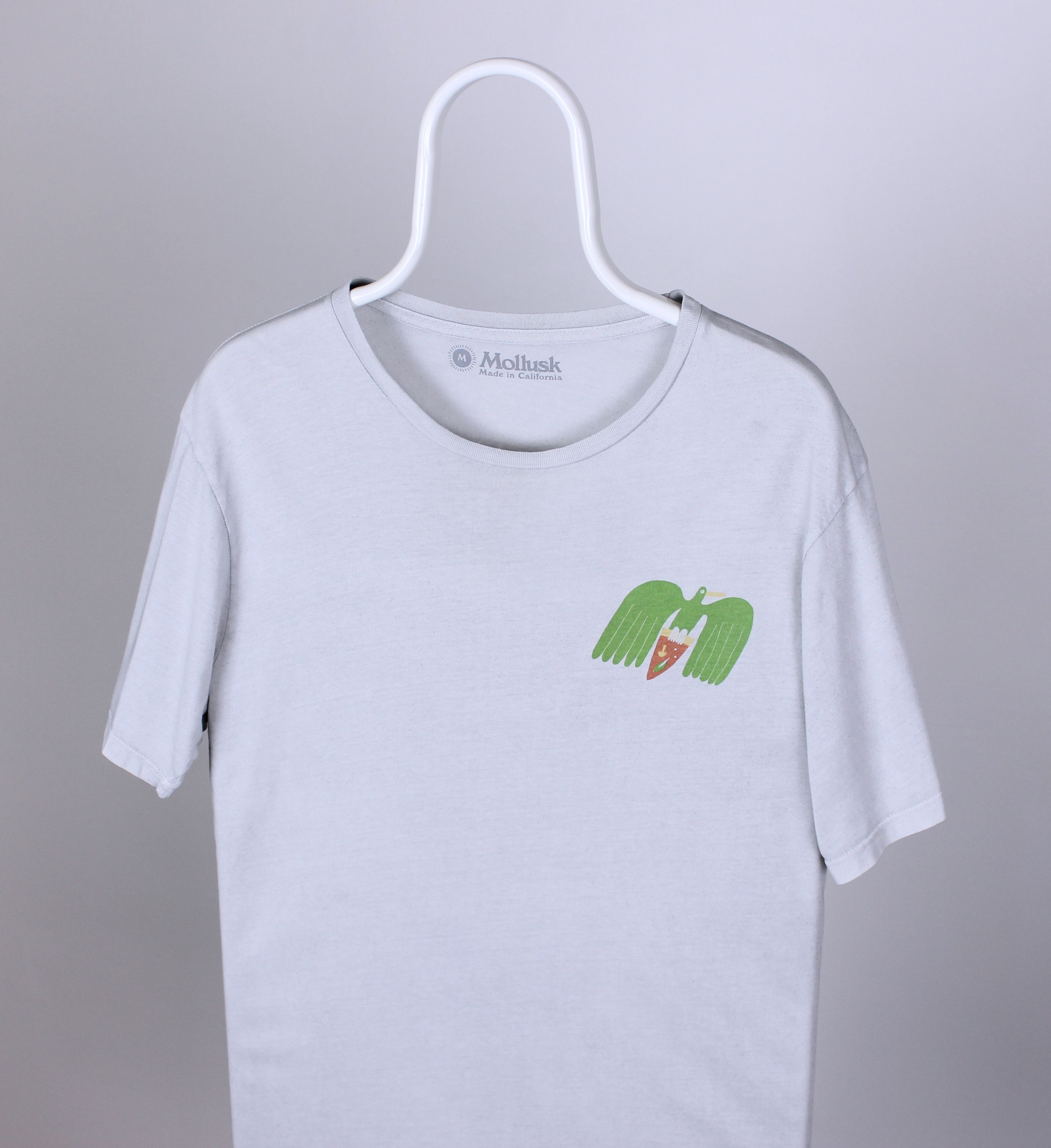 Mollusk Mollusk t shirt Pizza logo M vintage made in USA Size US M / EU 48-50 / 2 - 1 Thumbnail