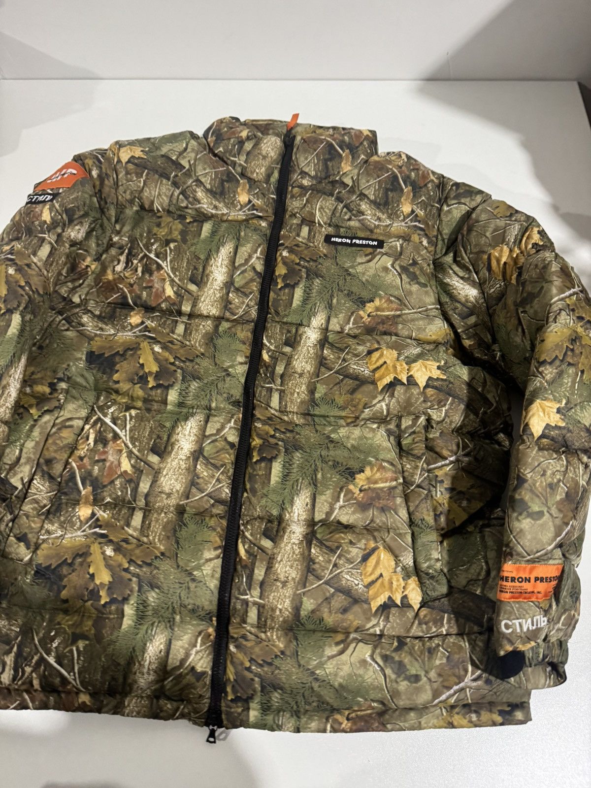 Heron Preston Forest rip stop puffer Size US L / EU 52-54 / 3 - 2 Thumbnail
