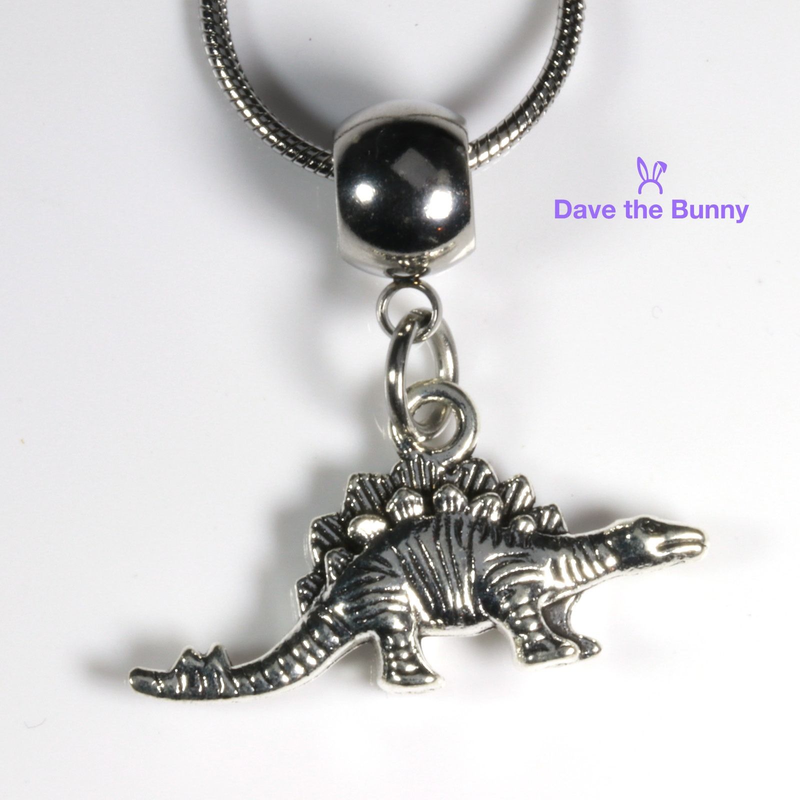 & Other Stories Stegasaurus Charm Necklace - Dinosaur Charm Pendant Size ONE SIZE - 2 Thumbnail