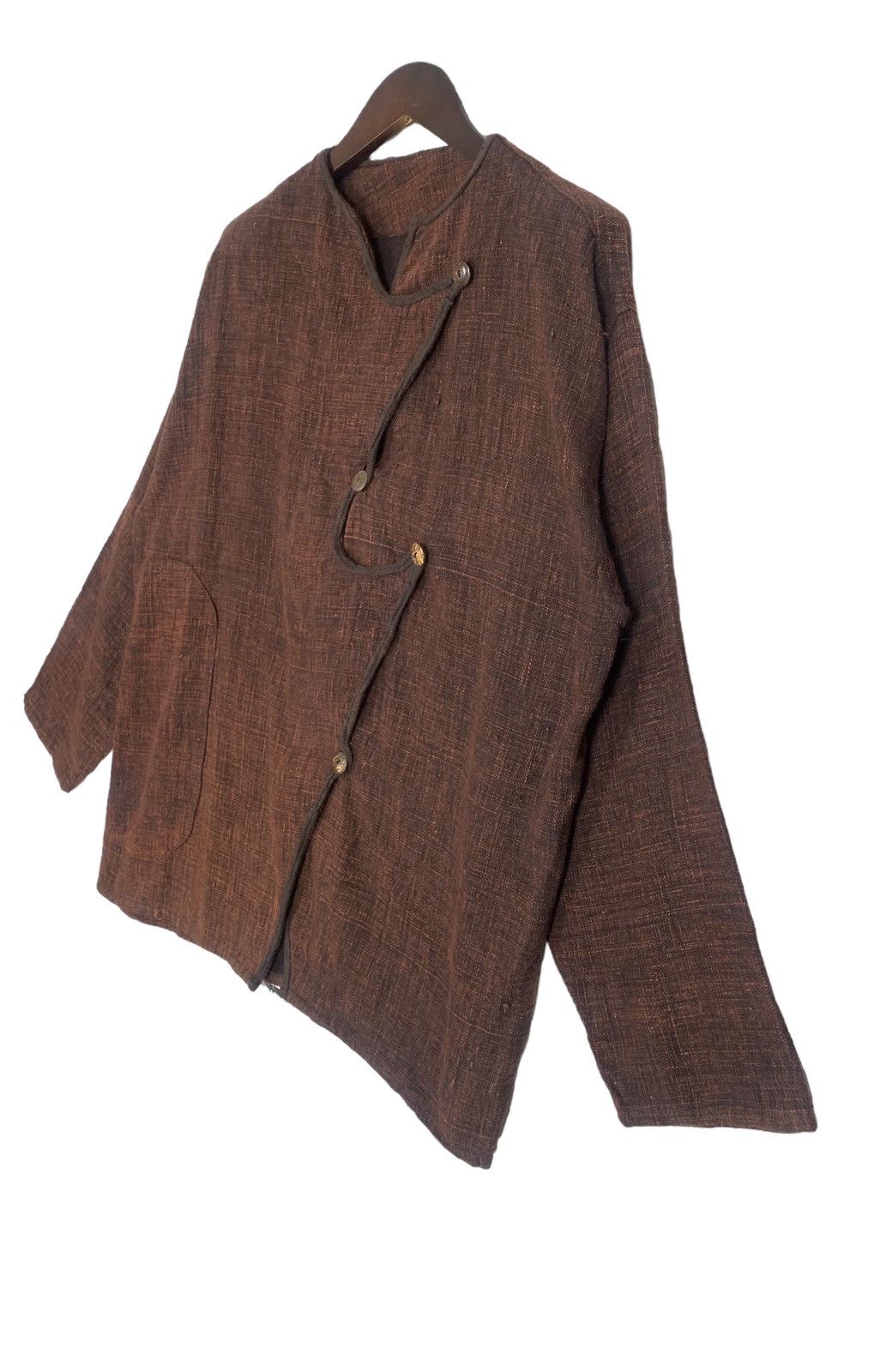 Japanese Brand × Vintage Vintage Cotton Chore Japanese Jacket Colour Brown Size L / US 10 / IT 46 - 6 Thumbnail