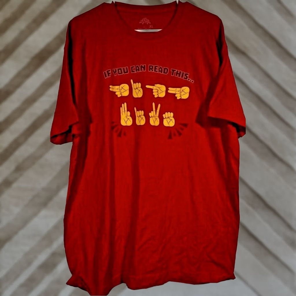 A$AP Rocky × Vintage Vintage Fuck You Hand Sign Tee | Grailed