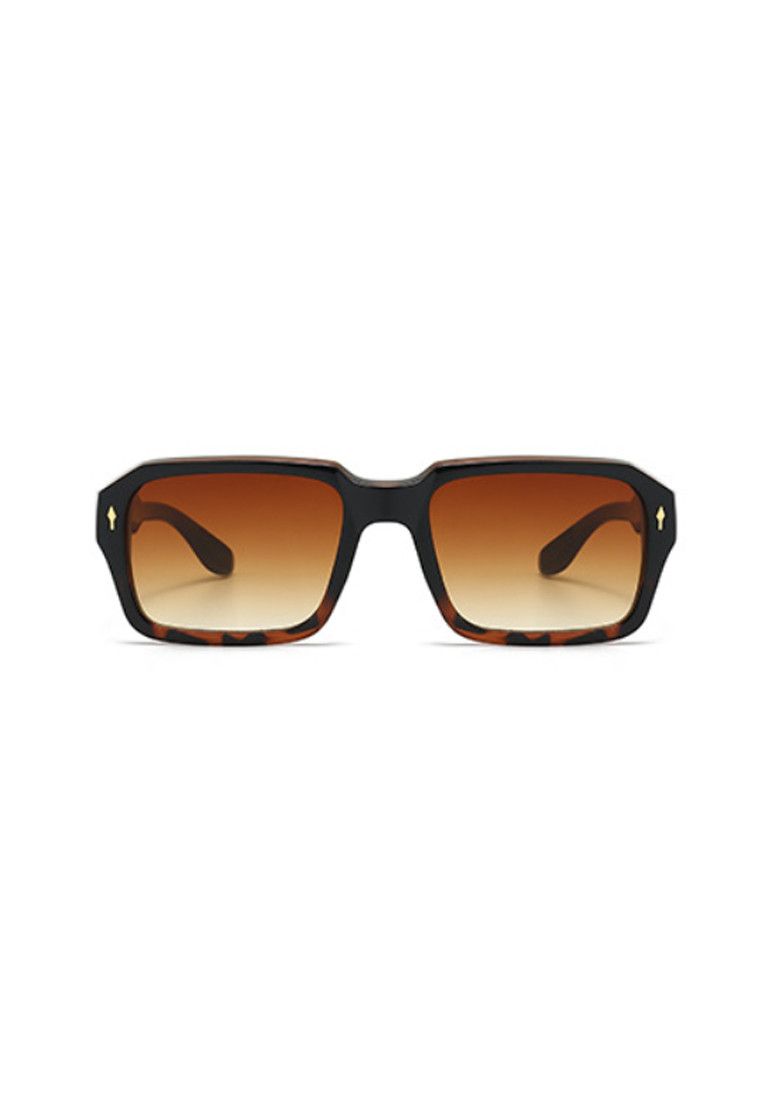 Other Brown Round Frame Brown Lens Polarized Sunglasses Size ONE SIZE - 2 Thumbnail