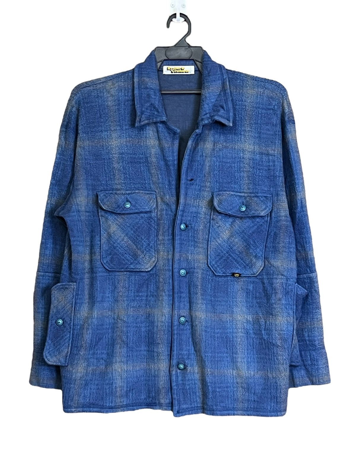 Hysteric Glamour ICONIC🔥VINTAGE HYSTERIC GLAMOUR WOOL BUTTON UPS SHIRT Size US L / EU 52-54 / 3 - 1 Thumbnail