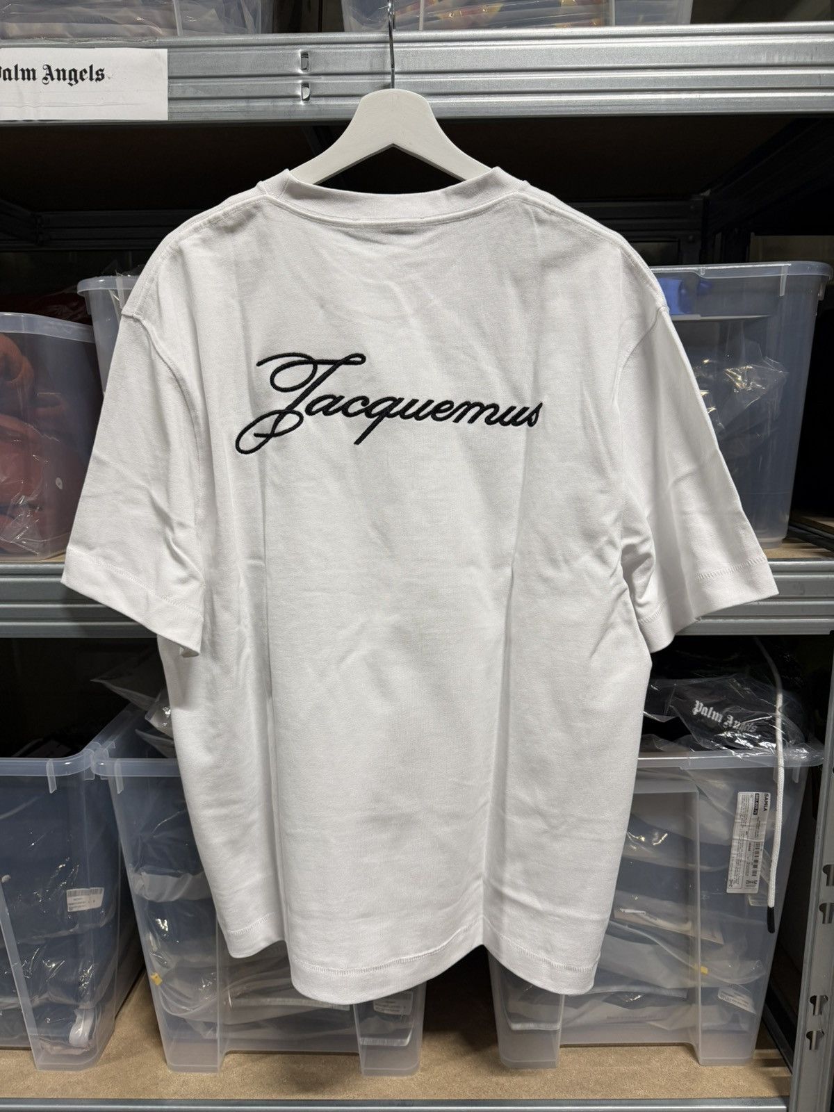 Jacquemus Jacquemus Logo Embroidery T-Shirt NEW Size US XL / EU 56 / 4 - 1 Thumbnail